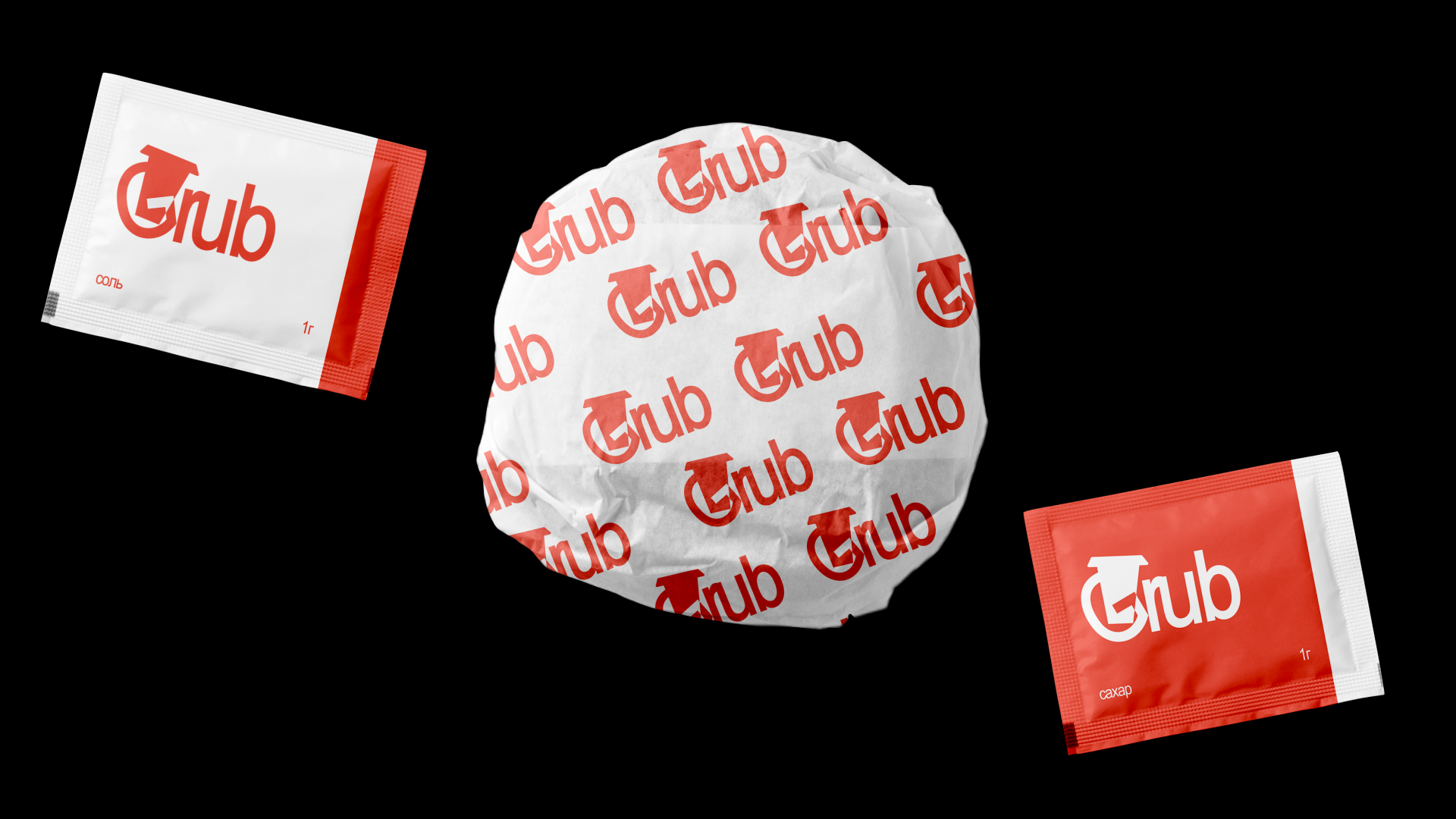 Брендинг to-go кофейни Grub — Изображение №15 — Брендинг, Графика на Dprofile