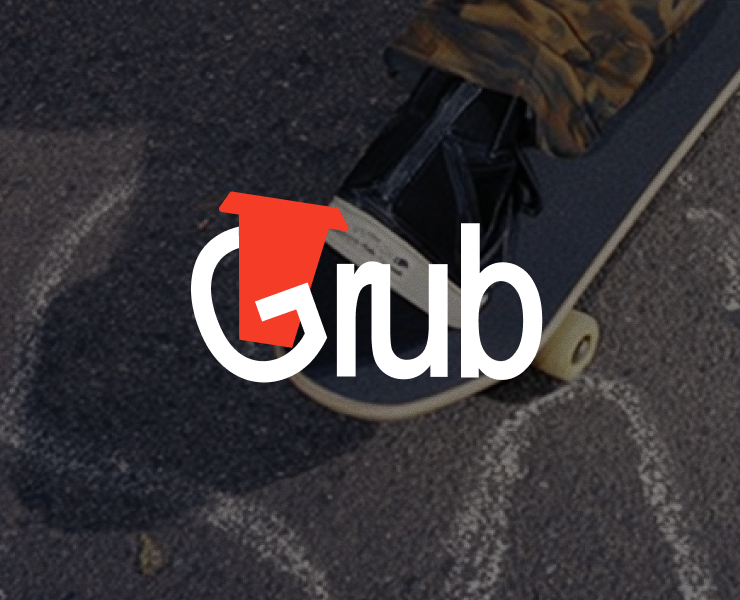 Брендинг to-go кофейни Grub на Dprofile