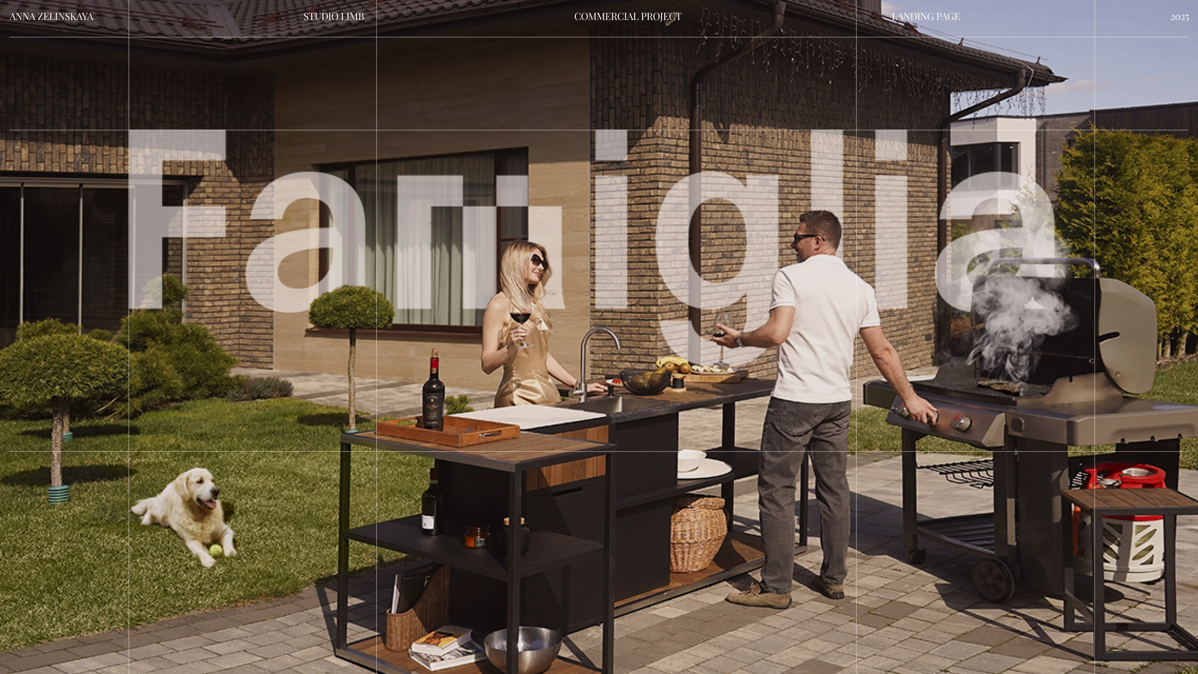 Famiglia | Landing page — Изображение №1 — Интерфейсы, Брендинг на Dprofile