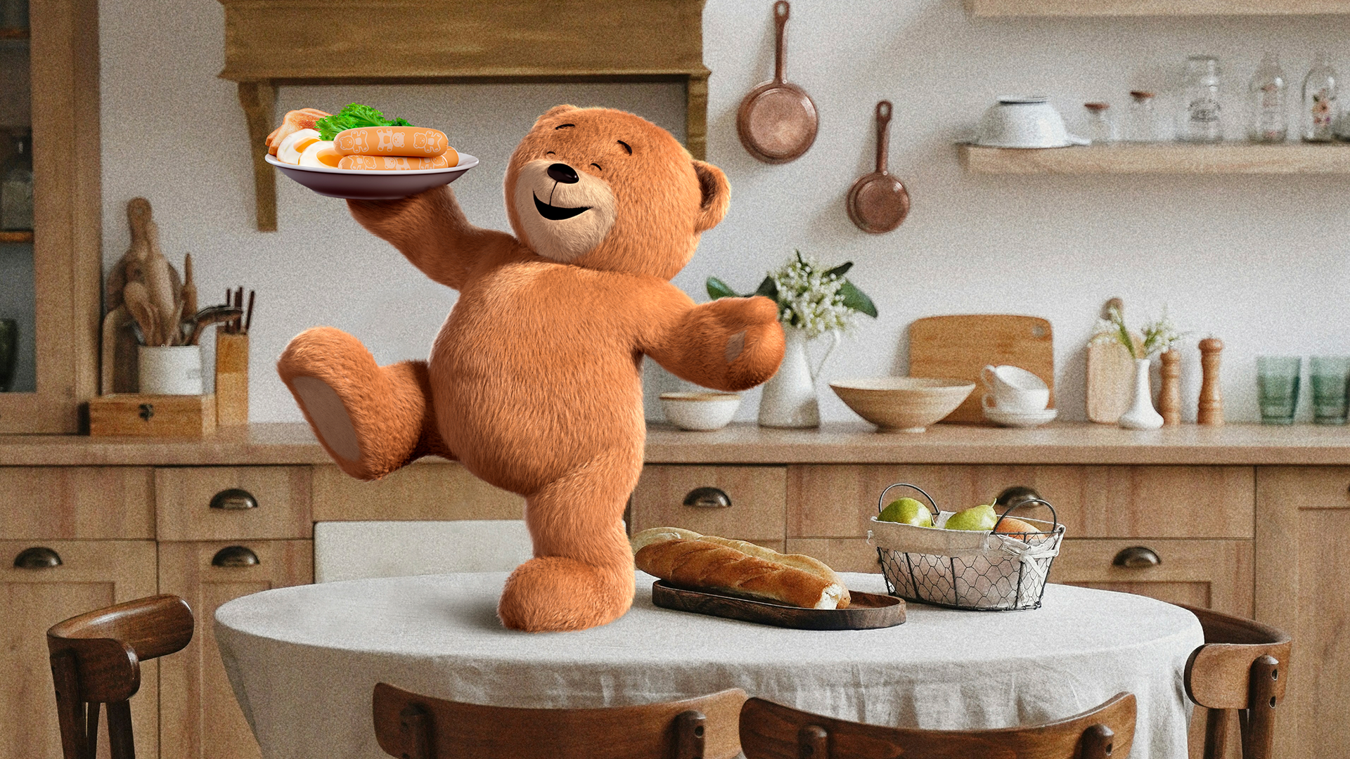 Разработка 3D-персонажа для бренда «Мишутка» — Изображение №5 — Иллюстрация, 3D на Dprofile