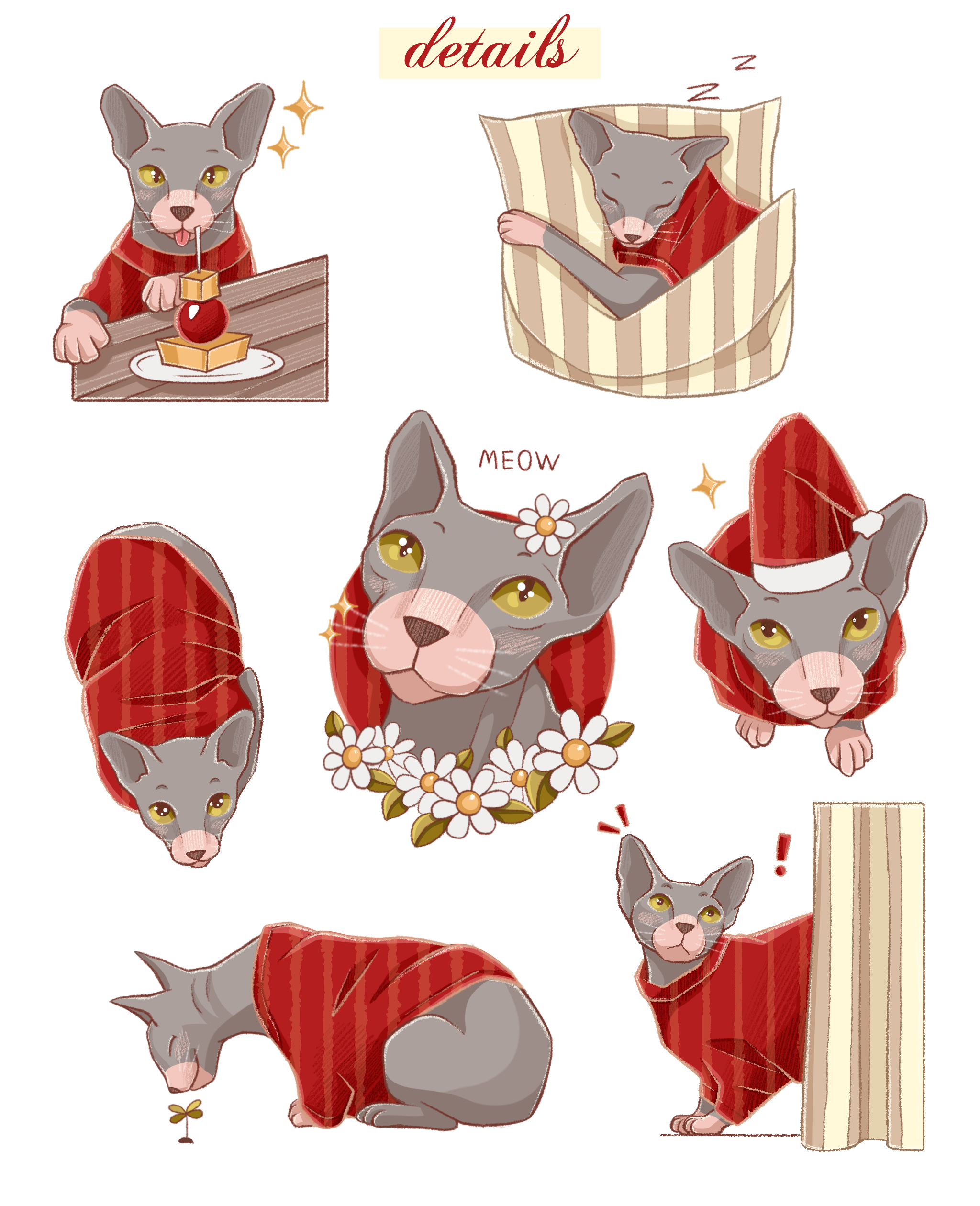 стикеры // cute stickers — Изображение №10 — Иллюстрация на Dprofile