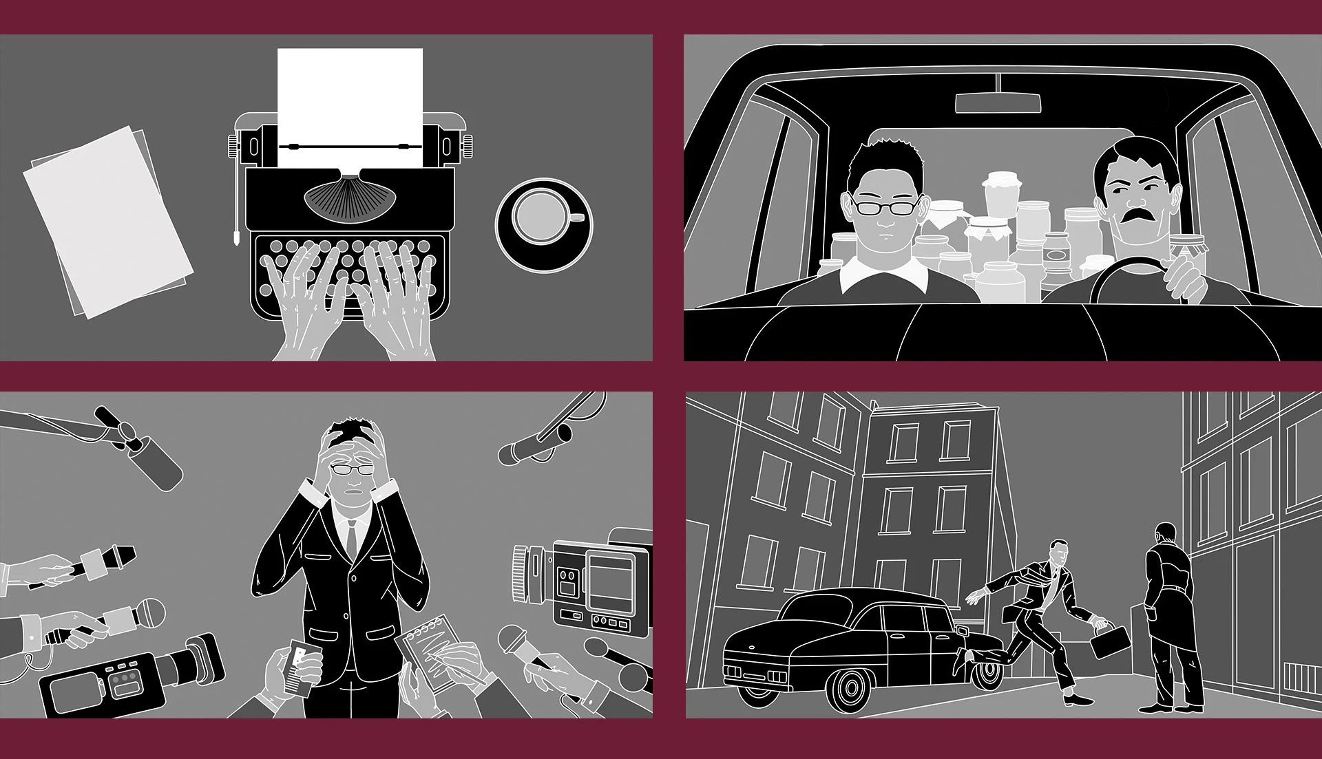 Иллюстрации для журнала "Сноб" — Изображение №7 — Иллюстрация на Dprofile