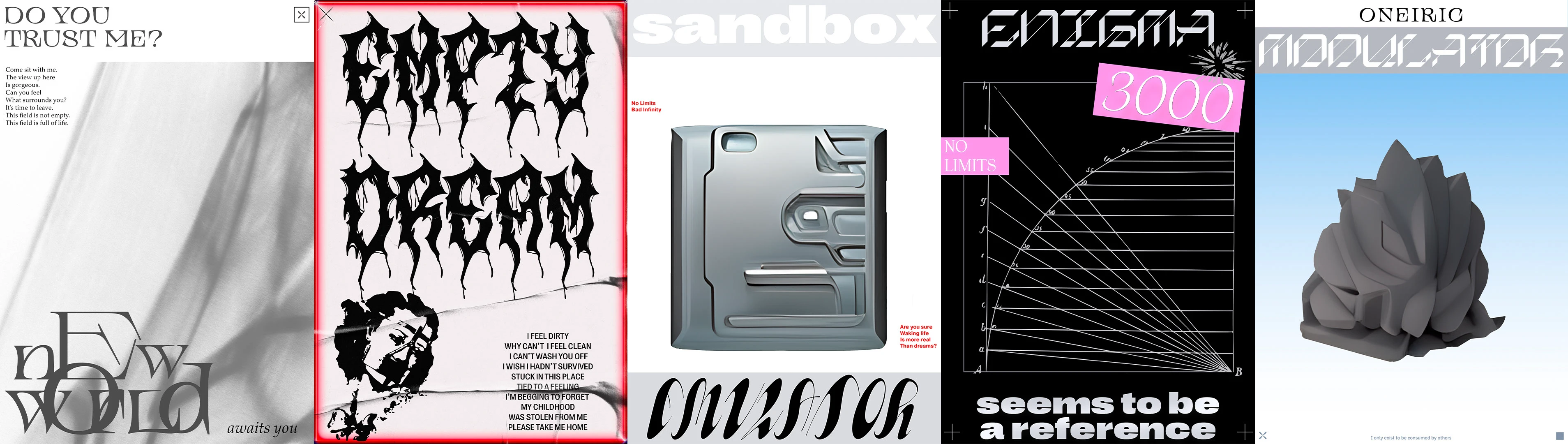 Cyber Gothic Posters Collection — Изображение №3 — Графика на Dprofile