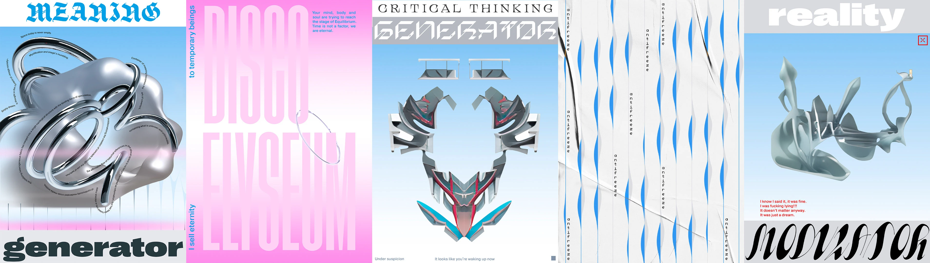 Cyber Gothic Posters Collection — Изображение №2 — Графика на Dprofile