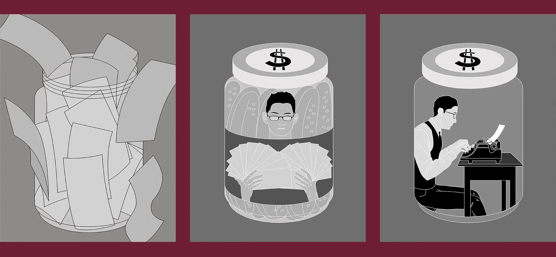 Иллюстрации для журнала "Сноб" — Изображение №5 — Иллюстрация на Dprofile