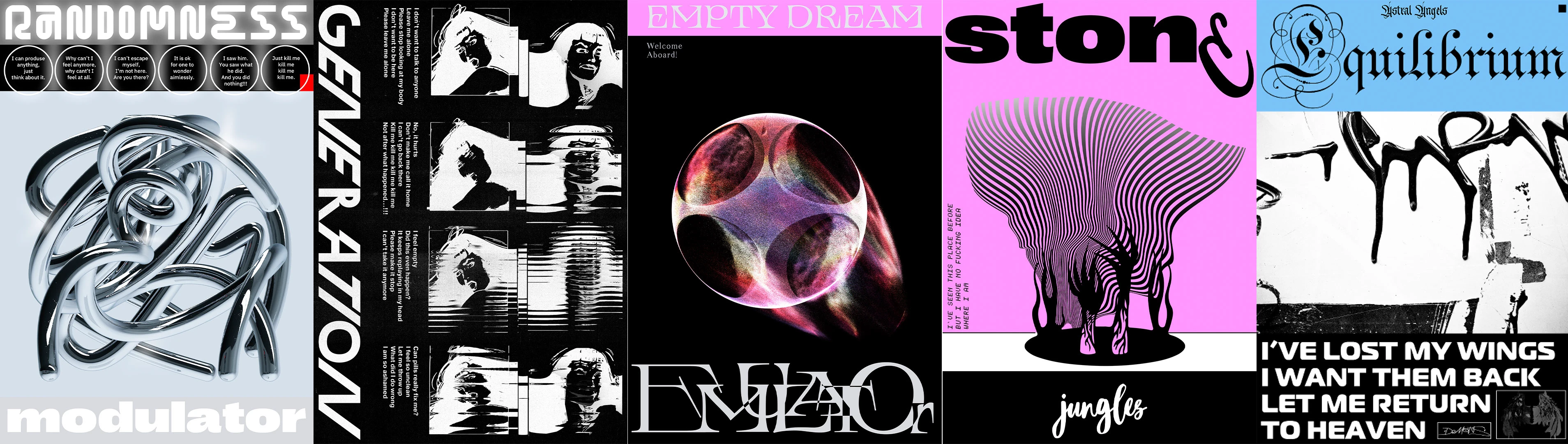 Cyber Gothic Posters Collection — Изображение №4 — Графика на Dprofile