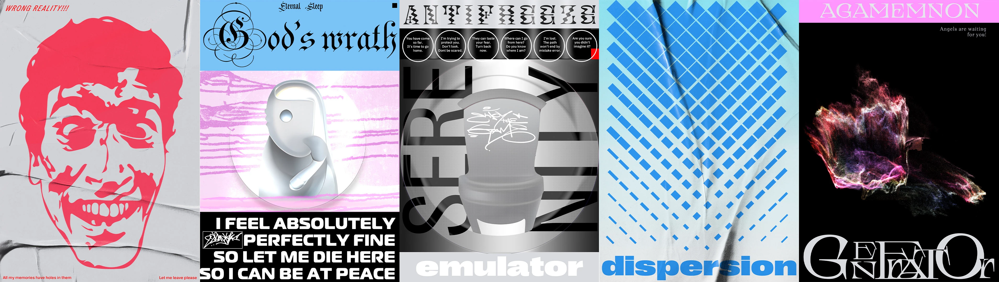 Cyber Gothic Posters Collection — Изображение №7 — Графика на Dprofile