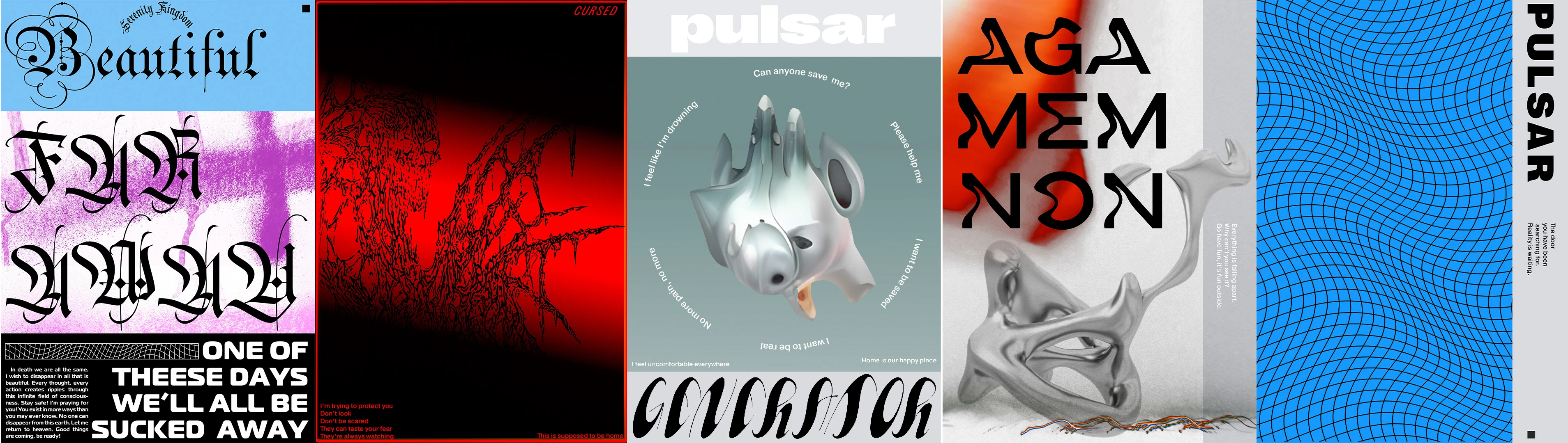 Cyber Gothic Posters Collection — Изображение №6 — Графика на Dprofile