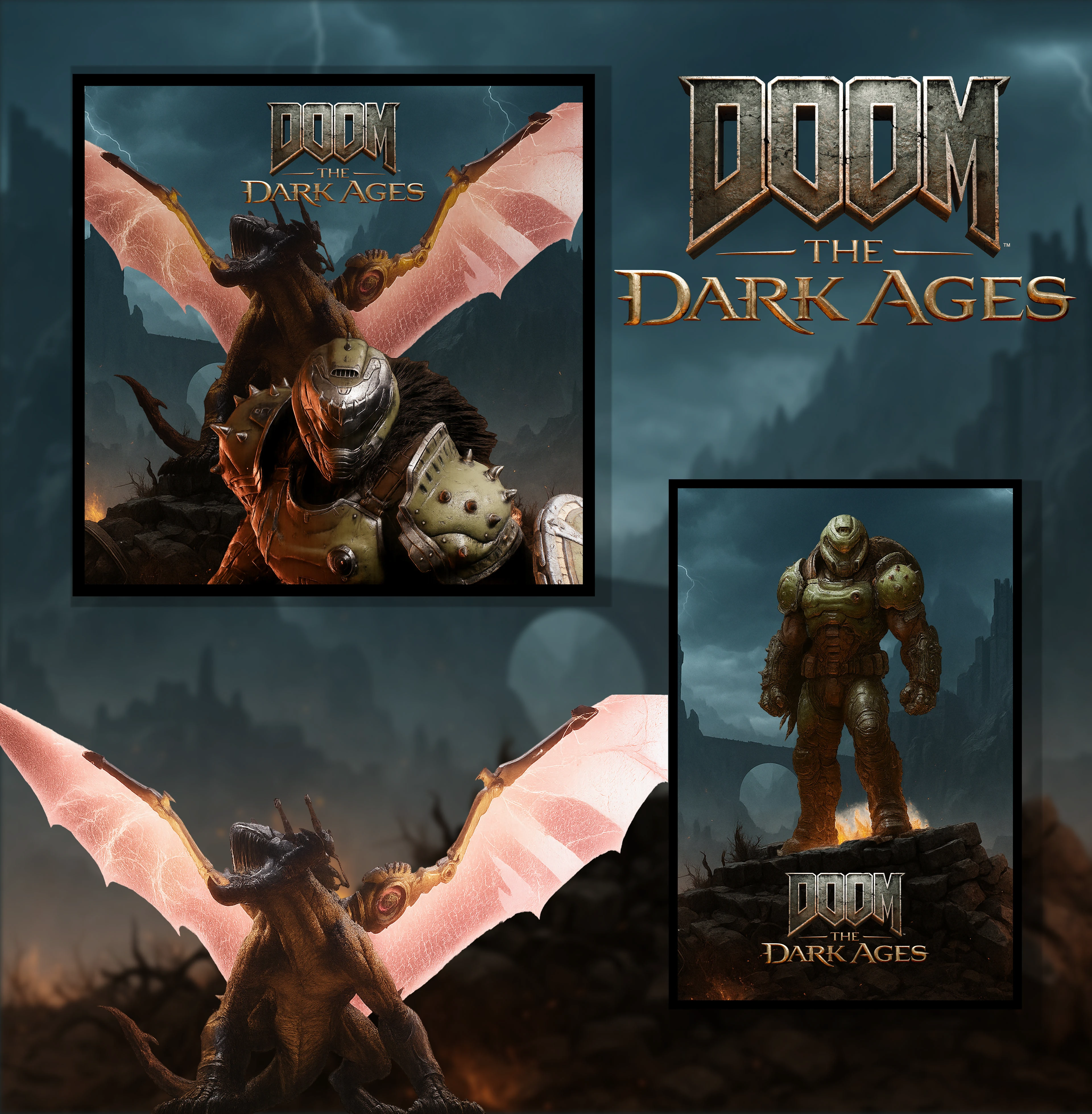 Постер DOOM: The Dark Ages — Изображение №1 — Интерфейсы на Dprofile