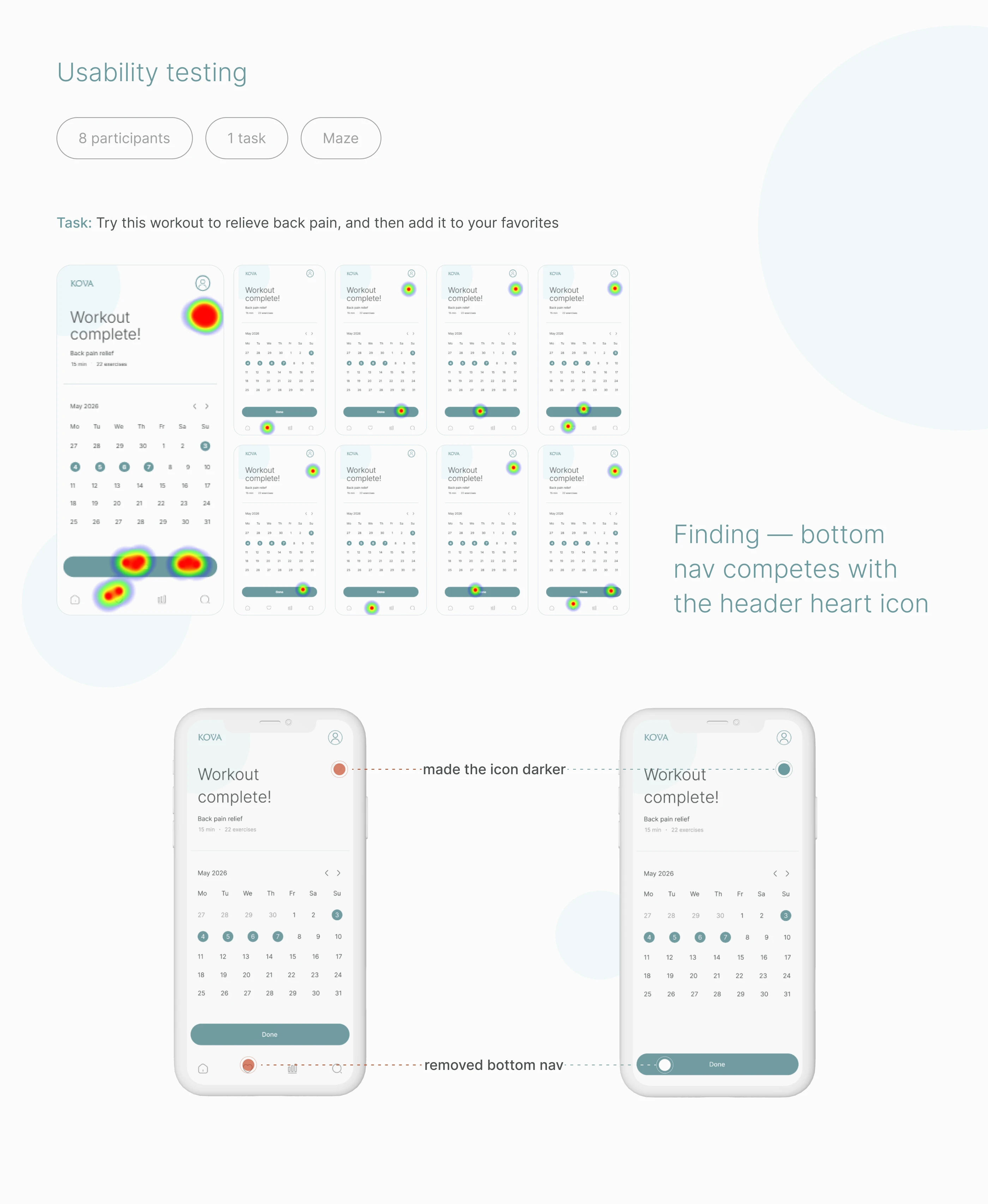 KOVA — приложение для растяжки и повышения подвижности | UX/UI case study — Изображение №14 — Интерфейсы на Dprofile