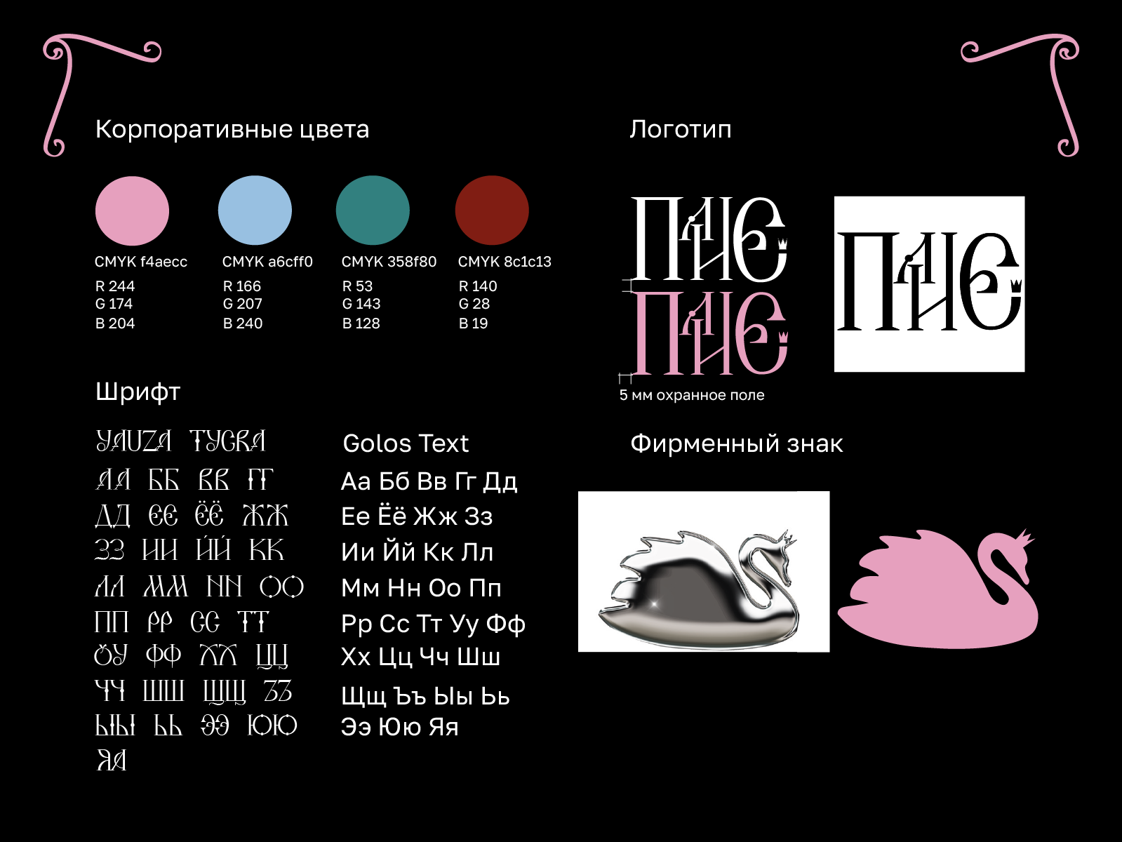 Фестиваль балетного искусства "Плие" — Изображение №3 — Брендинг, Графика на Dprofile