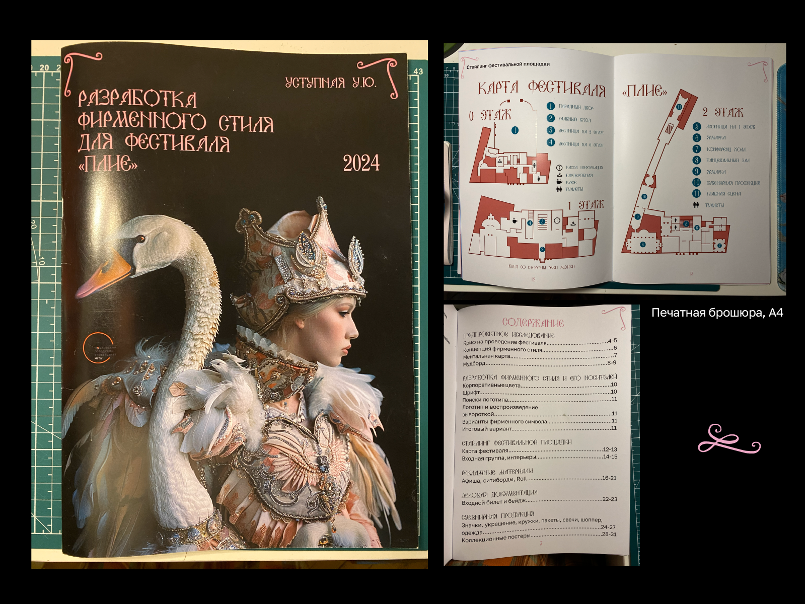 Фестиваль балетного искусства "Плие" — Изображение №12 — Брендинг, Графика на Dprofile