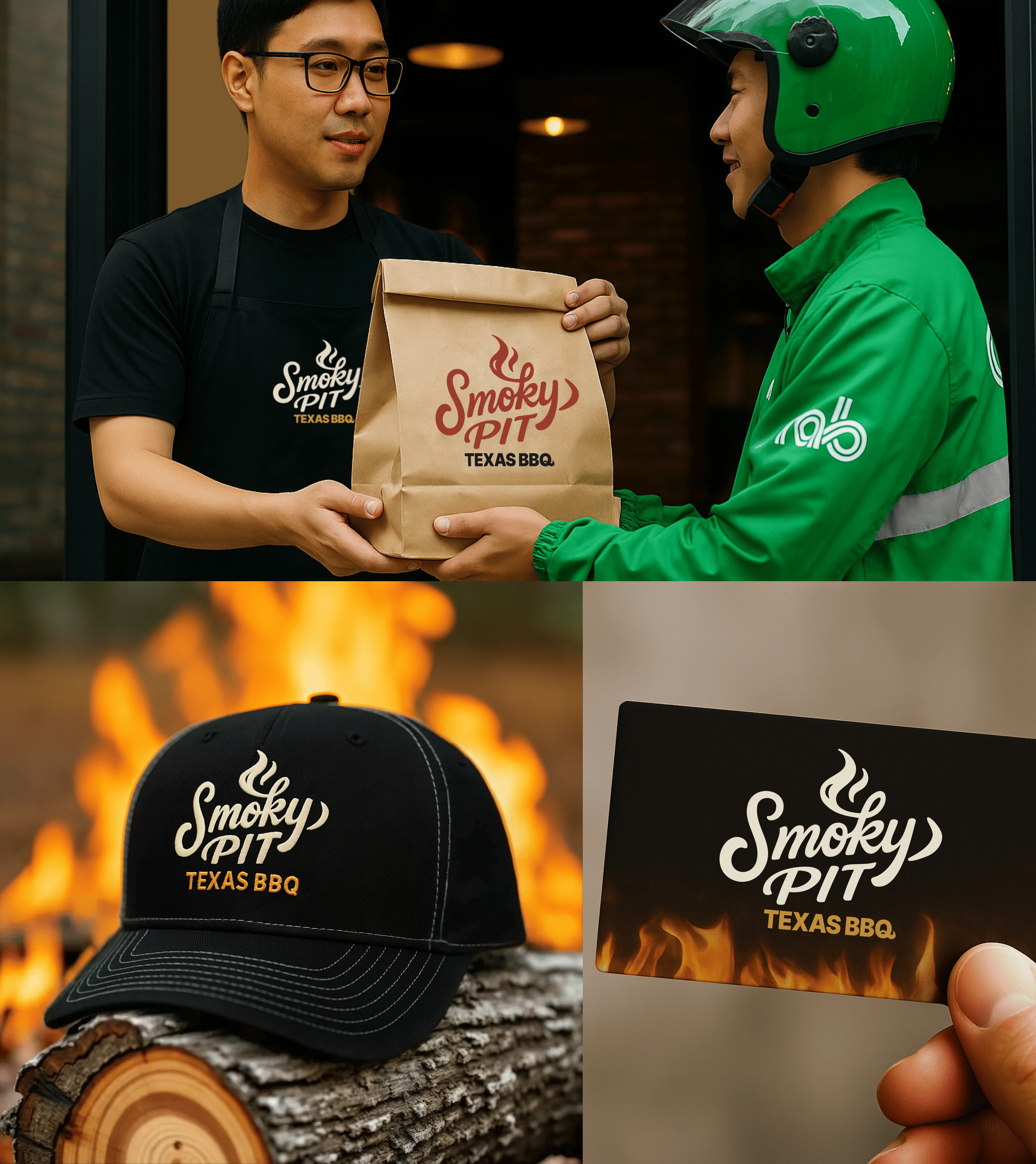 Редизайн айдентики бренда Smoky PIT Texas BBQ | Вьетнам — Изображение №14 — Брендинг на Dprofile