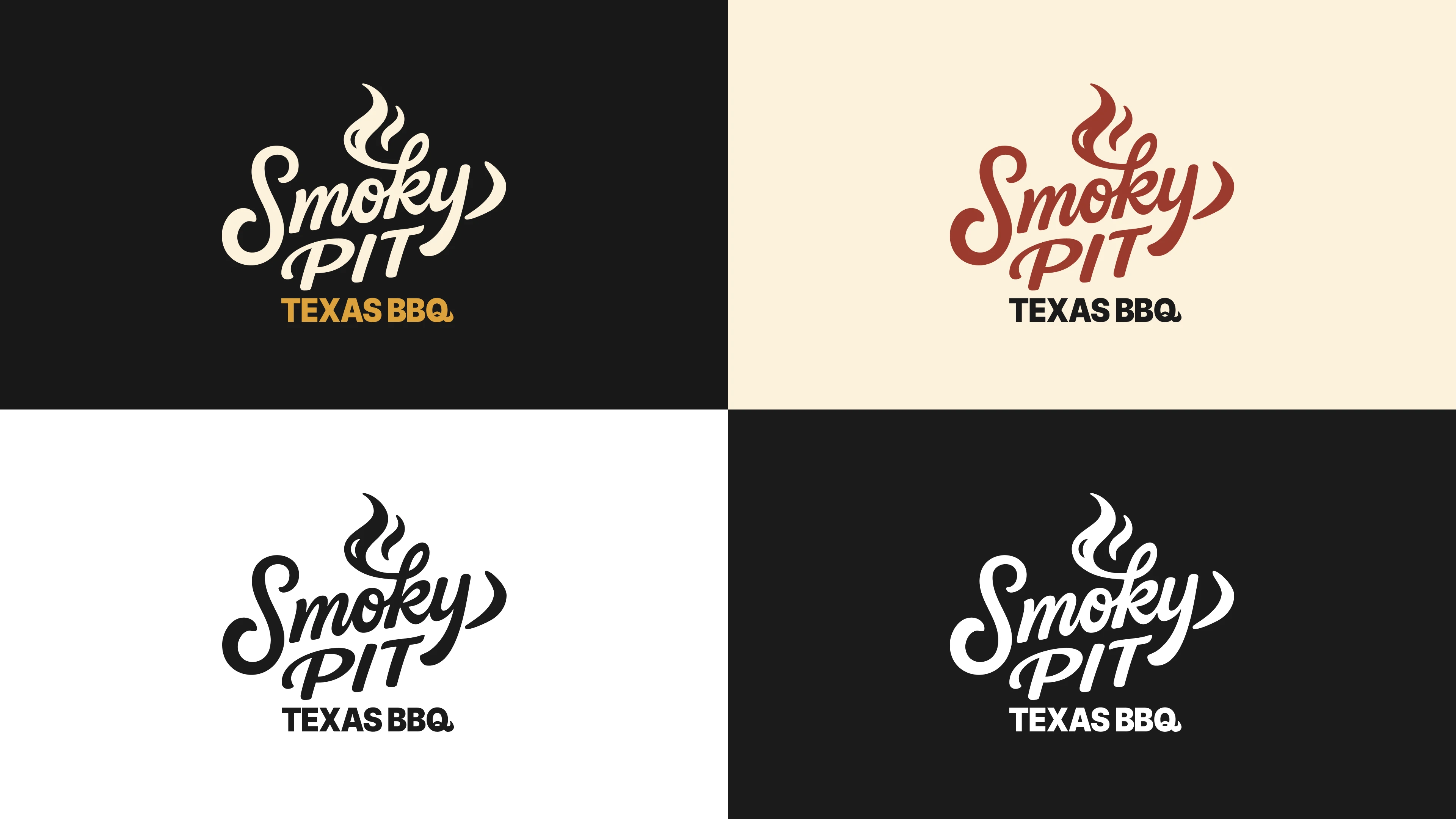 Редизайн айдентики бренда Smoky PIT Texas BBQ | Вьетнам — Изображение №8 — Брендинг на Dprofile