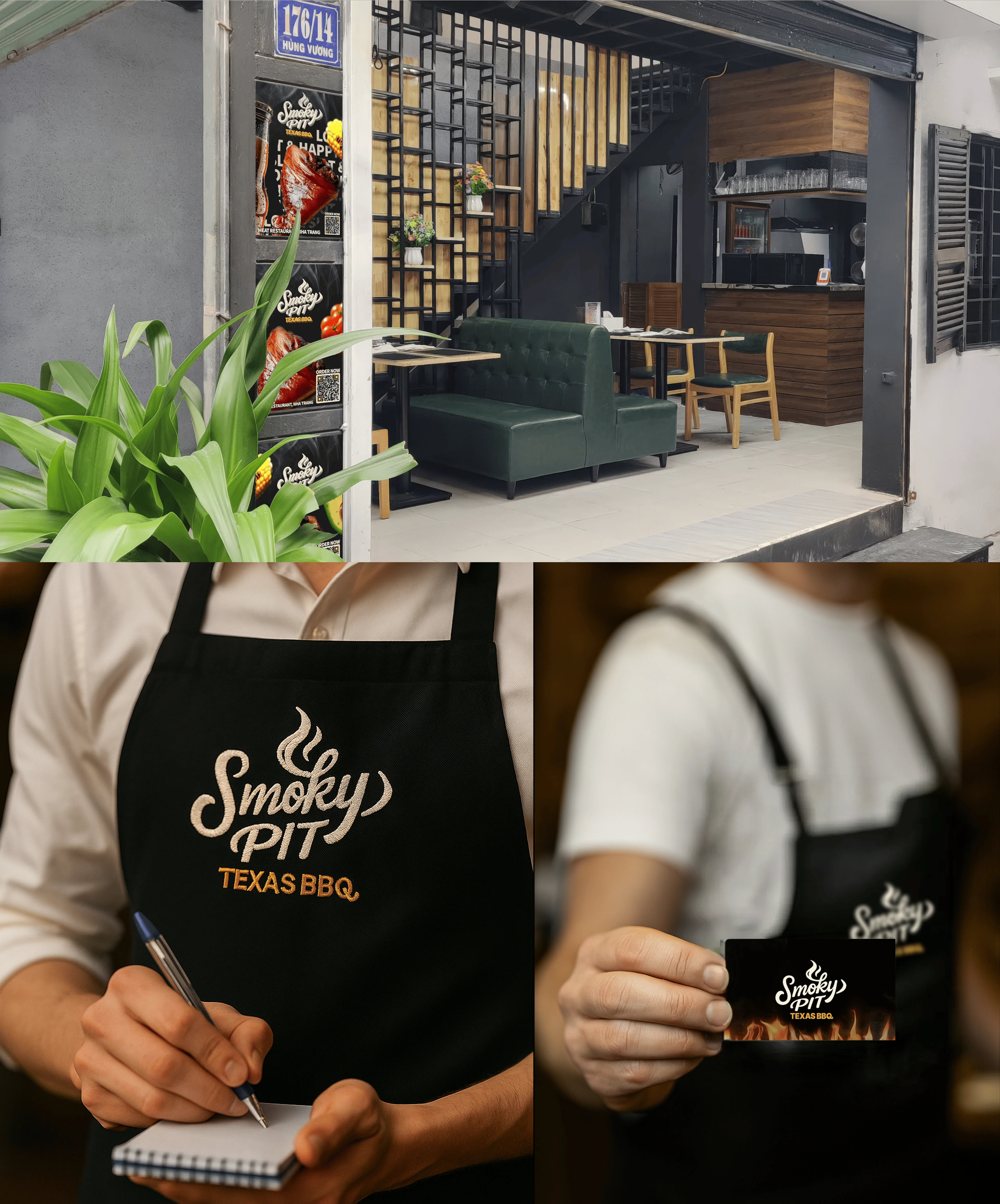 Редизайн айдентики бренда Smoky PIT Texas BBQ | Вьетнам — Изображение №18 — Брендинг на Dprofile