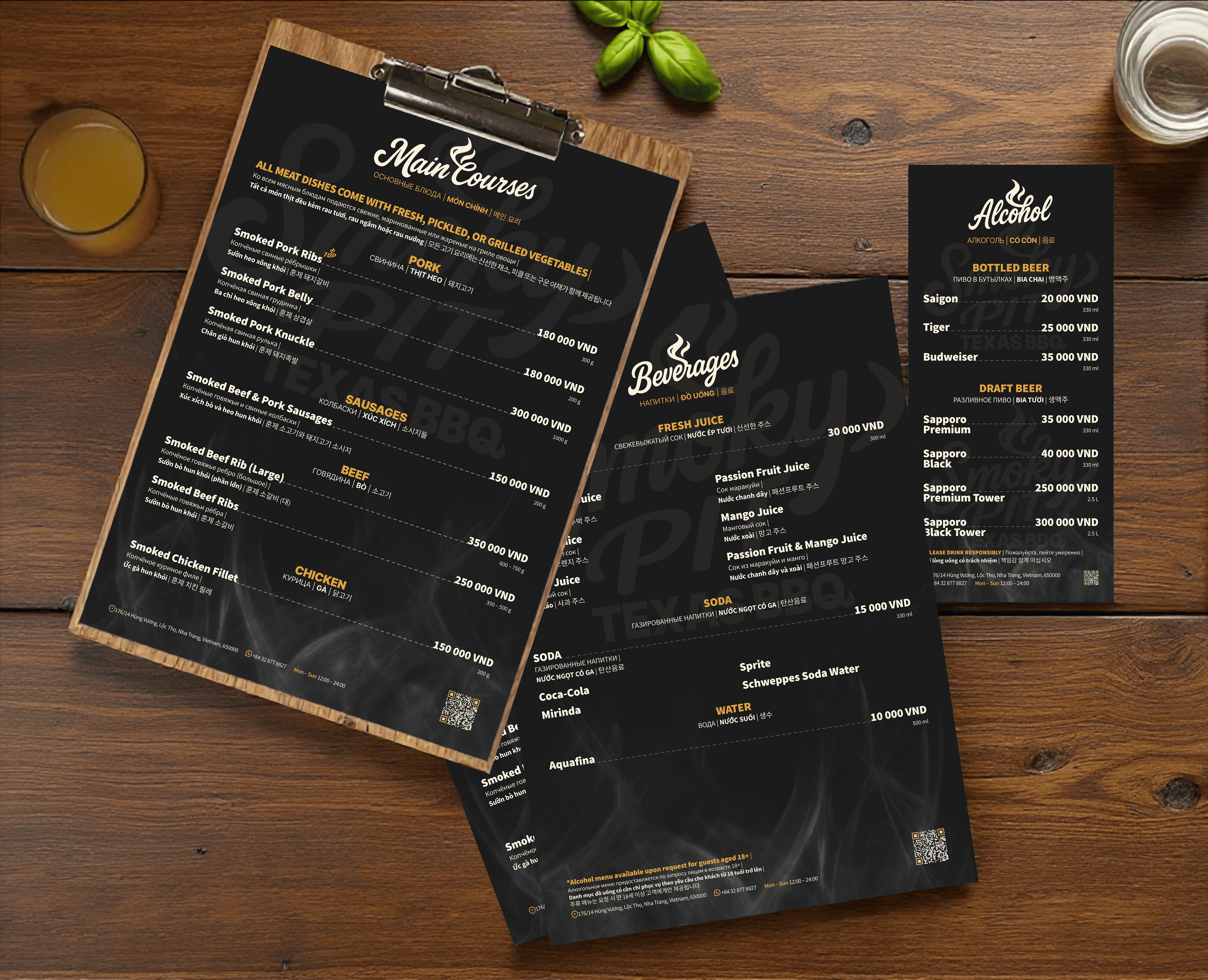 Редизайн айдентики бренда Smoky PIT Texas BBQ | Вьетнам — Изображение №22 — Брендинг на Dprofile