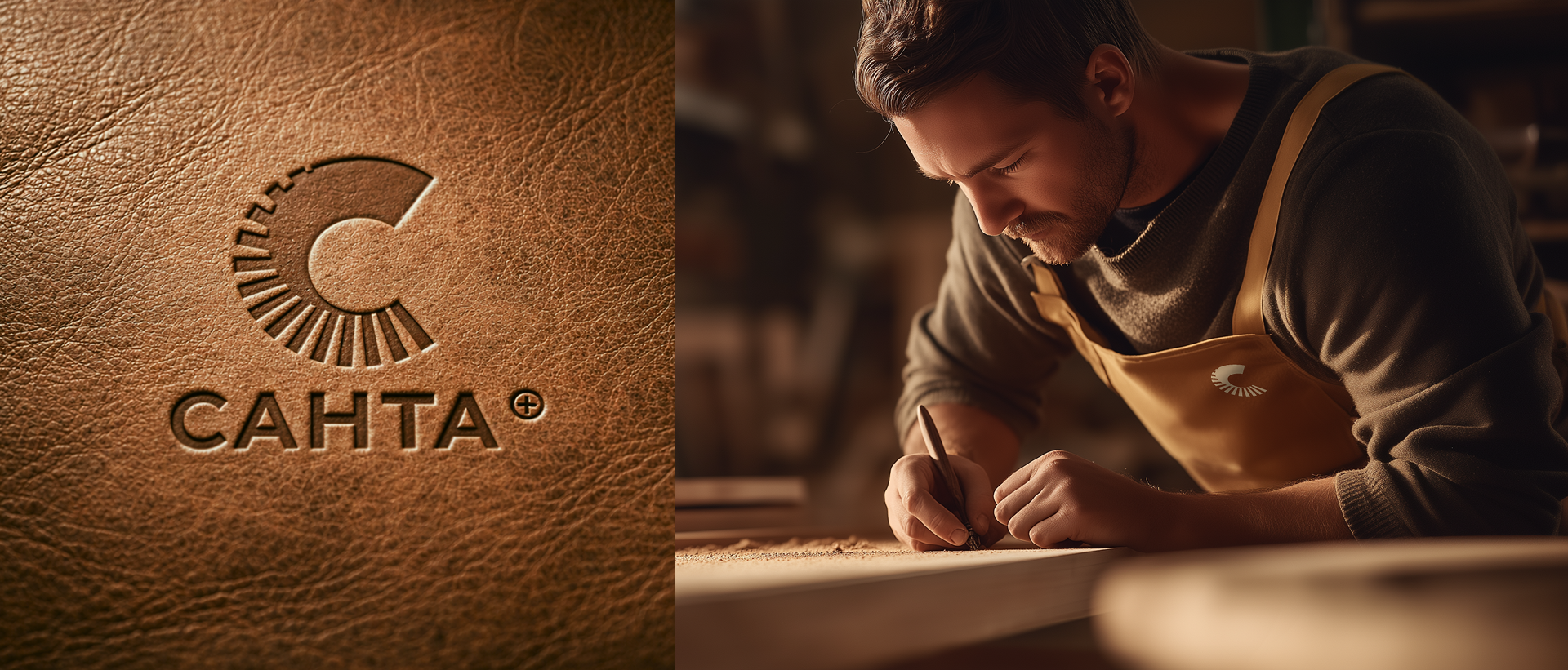 САНТА+ Логотип и фирменный стиль столярной мастерской. — Изображение №16 — Брендинг на Dprofile