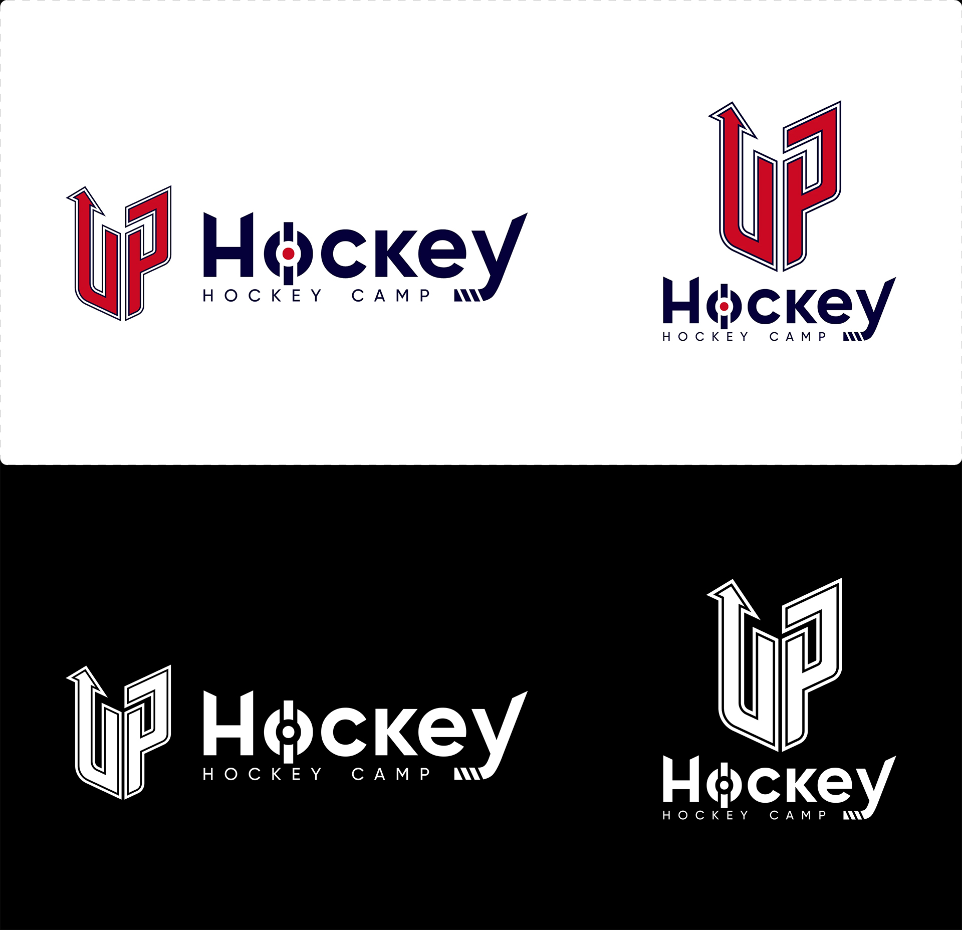 Logo UP Hockey Camp — Изображение №1 — Брендинг на Dprofile