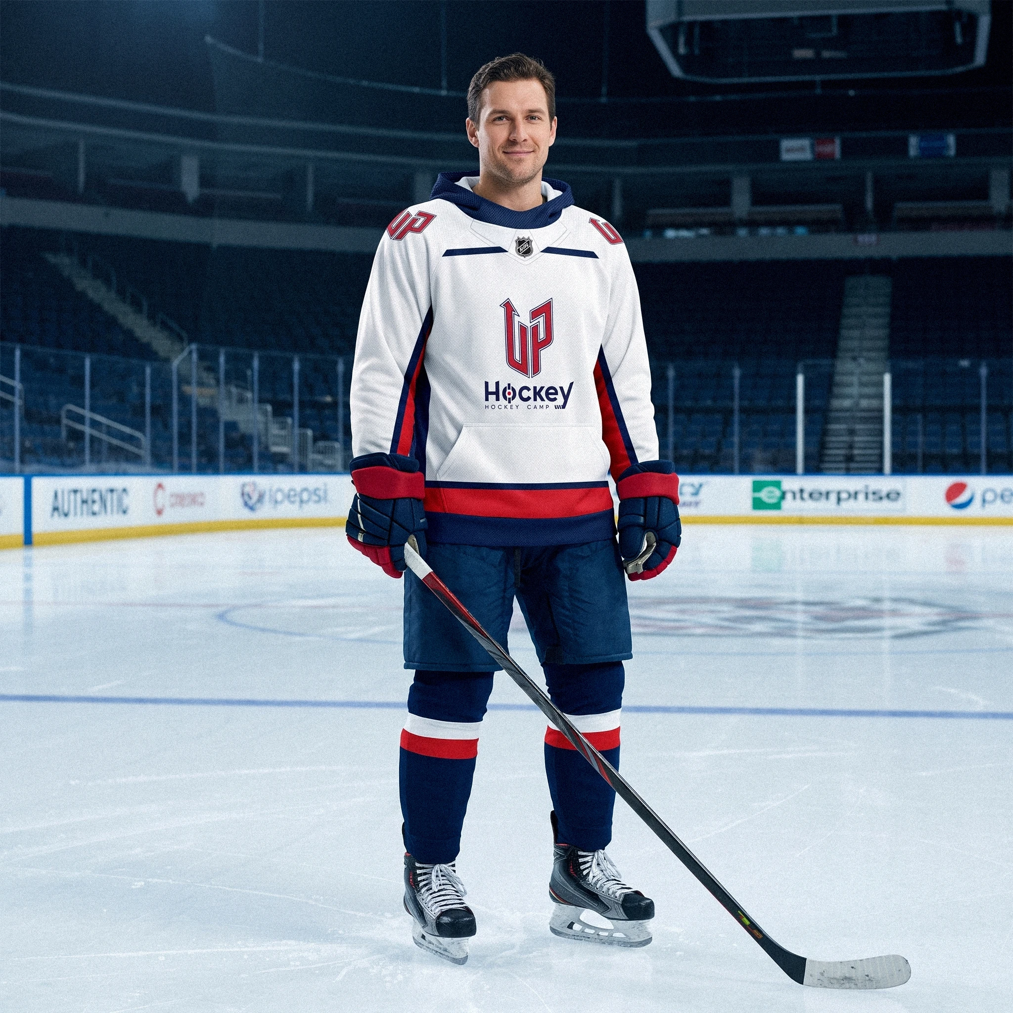 Logo UP Hockey Camp — Изображение №2 — Брендинг на Dprofile