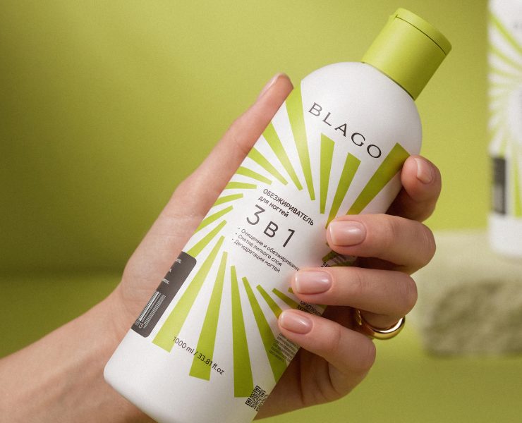 Логотип и этикетка для бренда BLAGO — Брендинг на Dprofile