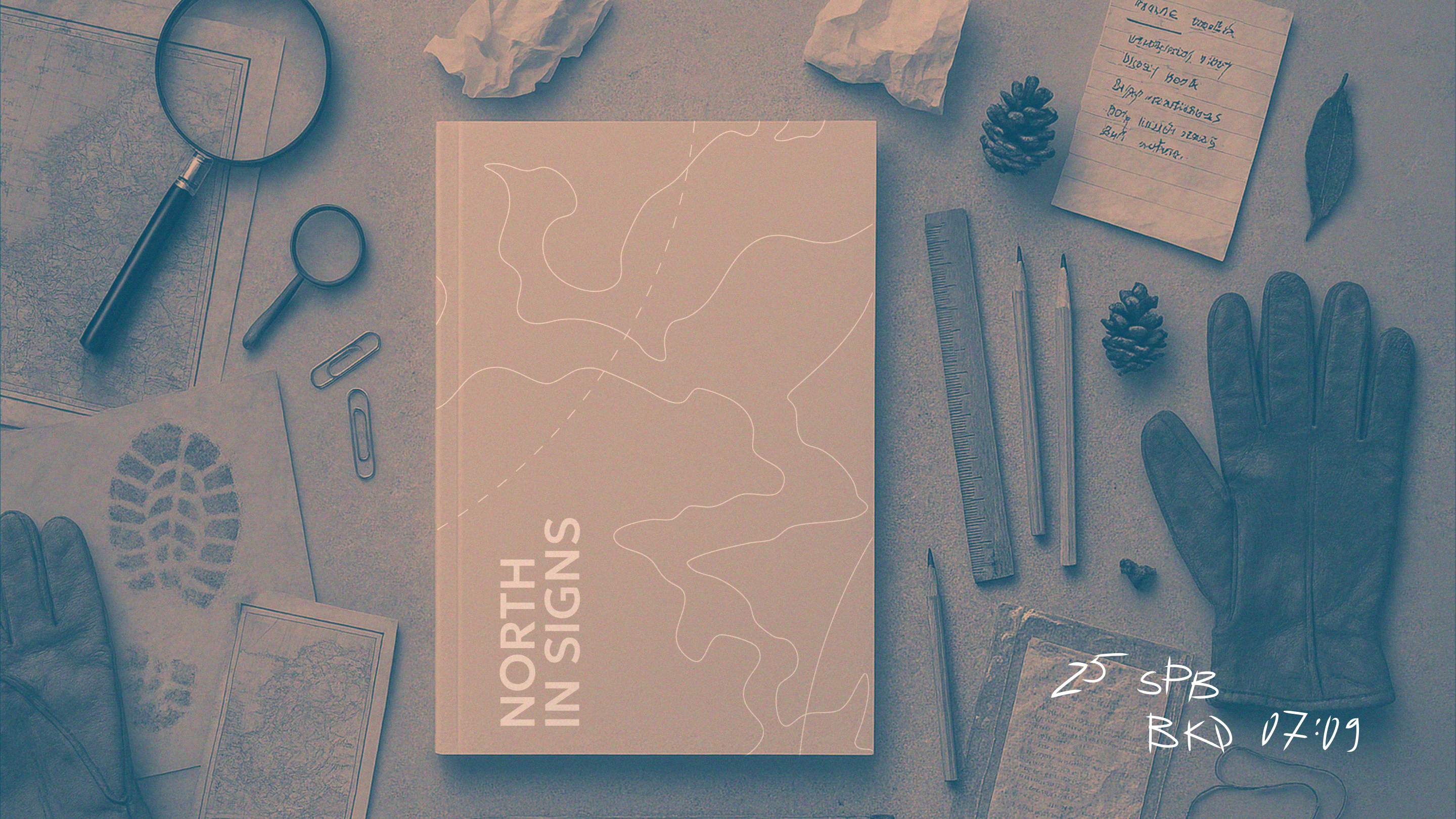 NORTH IN SIGNS BOOK — Изображение №2 — Графика на Dprofile