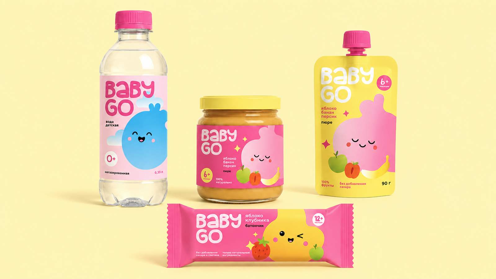BABY GO — яркий ребрендинг для «Детского мира» — Изображение №7 — Брендинг, Иллюстрация на Dprofile