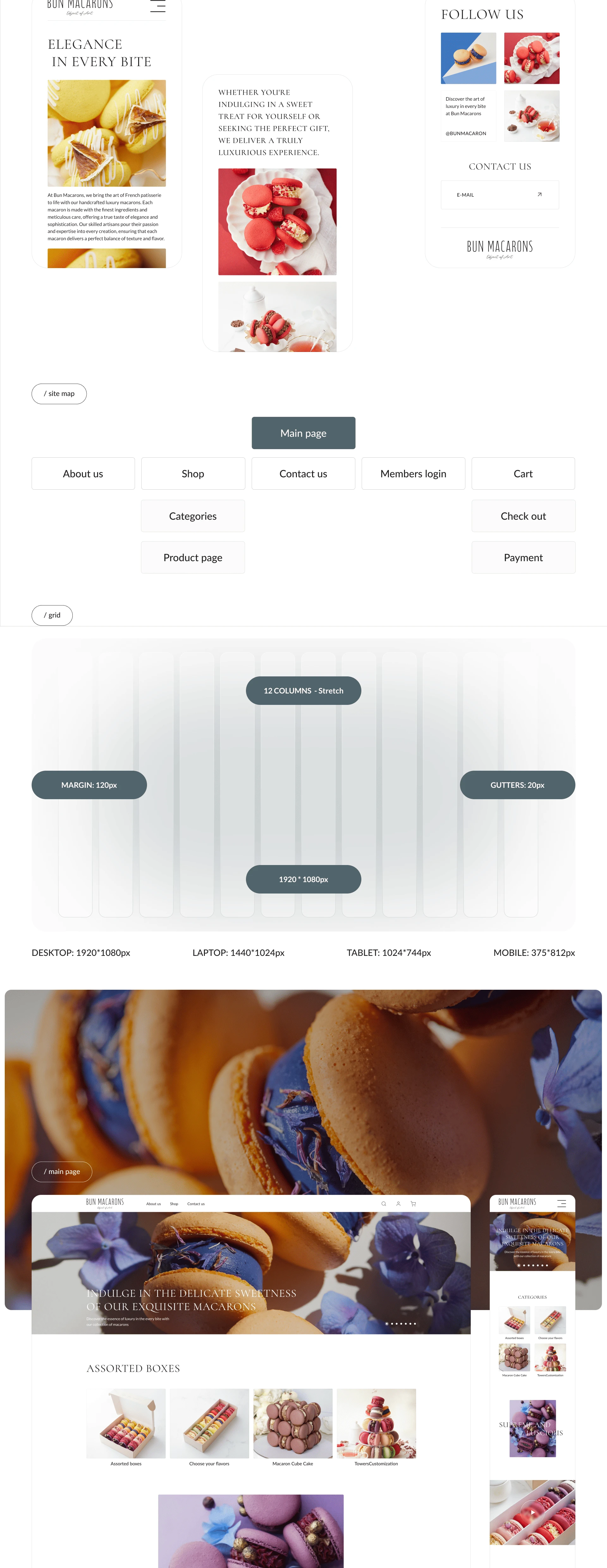 Modern online store for premium confectionery — Изображение №2 — Интерфейсы на Dprofile