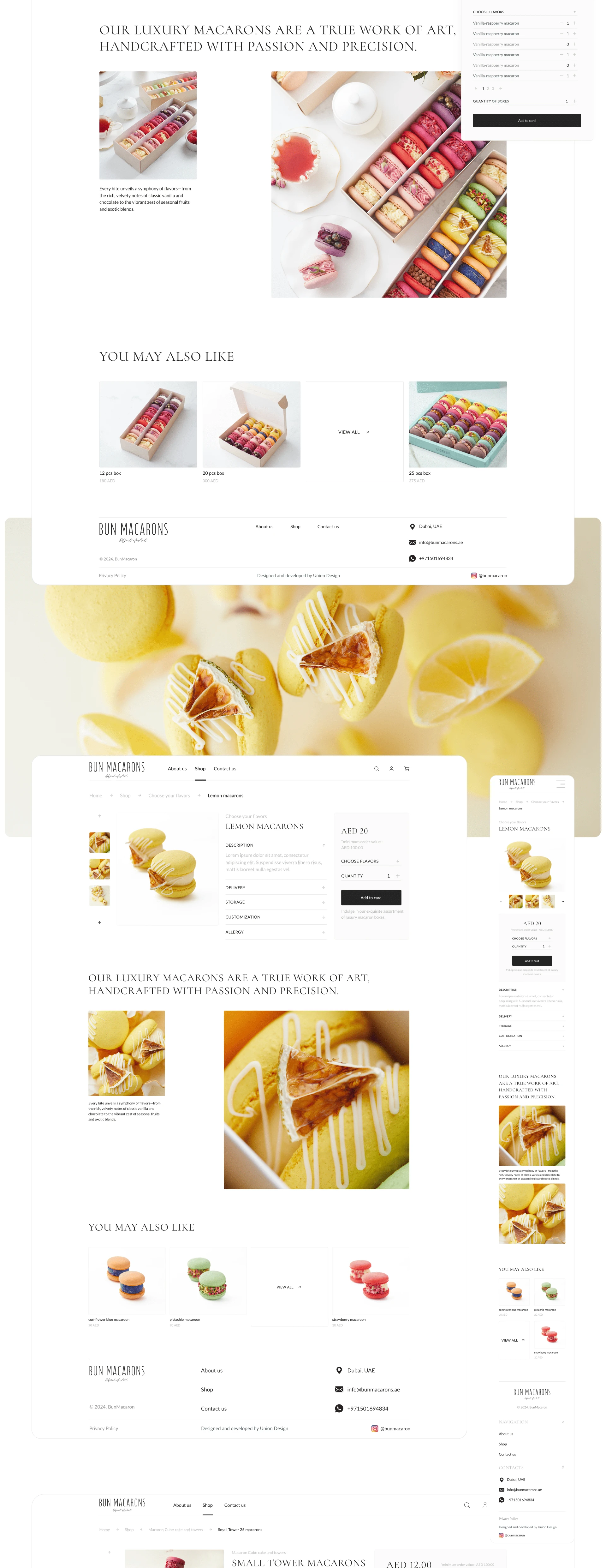 Modern online store for premium confectionery — Изображение №5 — Интерфейсы на Dprofile