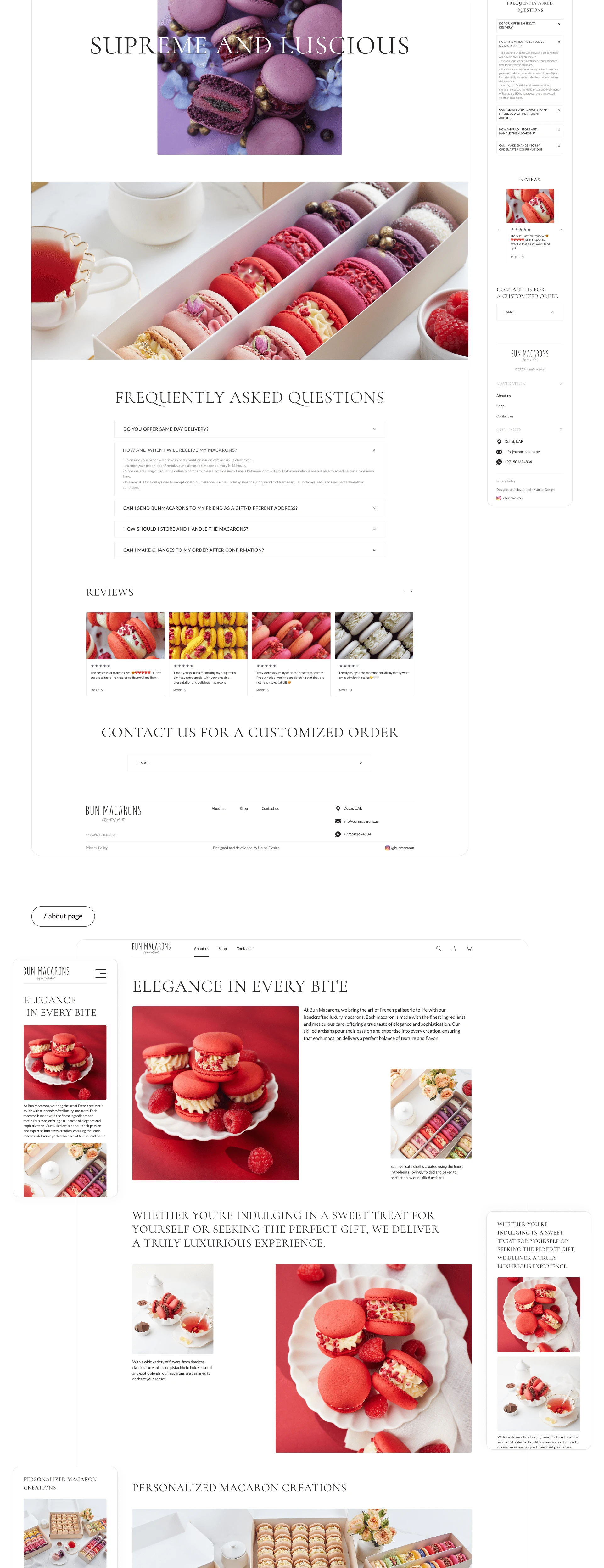 Modern online store for premium confectionery — Изображение №3 — Интерфейсы на Dprofile