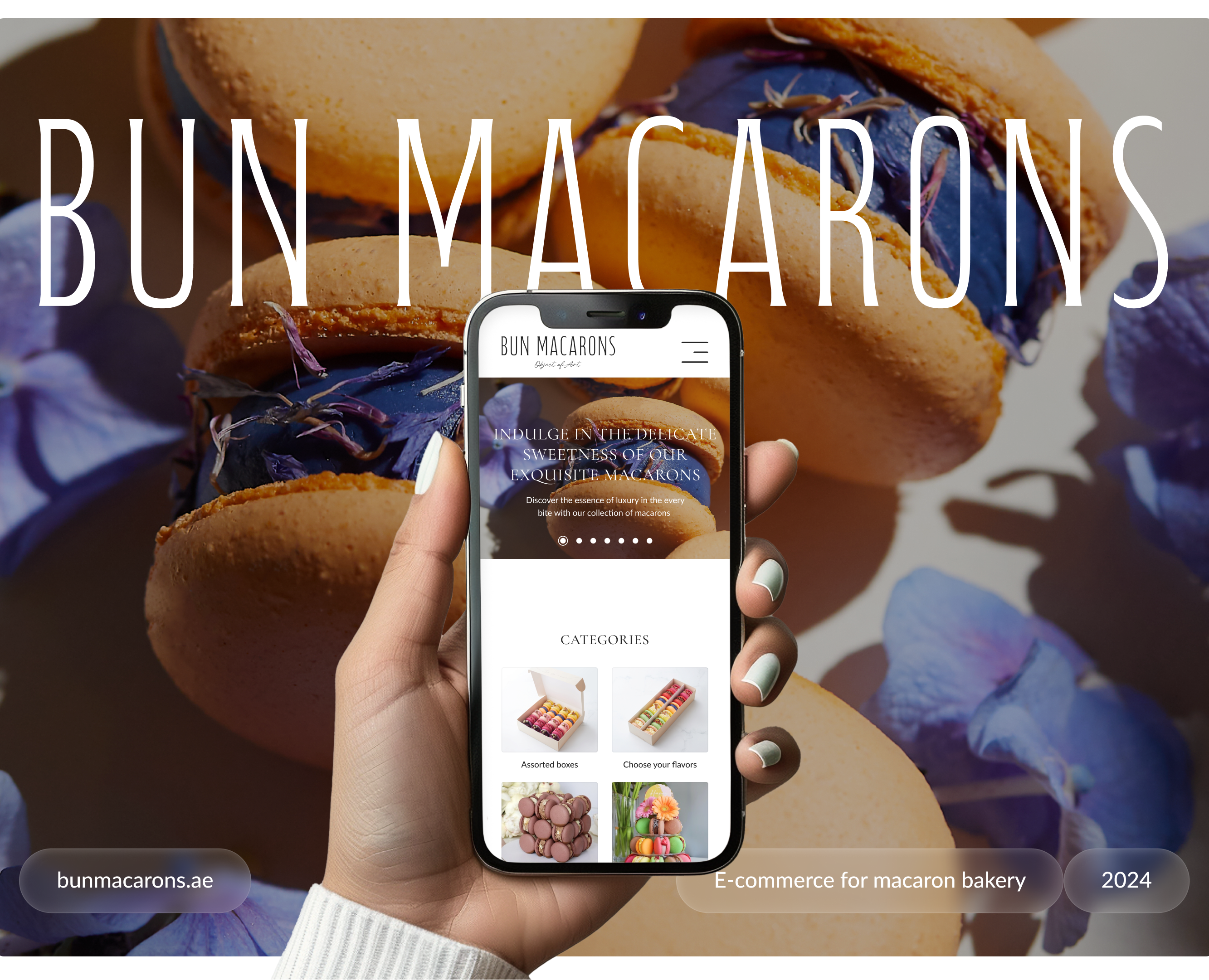 Modern online store for premium confectionery — Интерфейсы на Dprofile