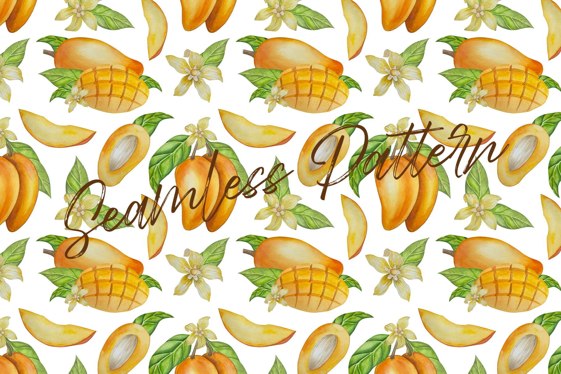Botanical Style Mango Illustration — Изображение №3 — Иллюстрация на Dprofile