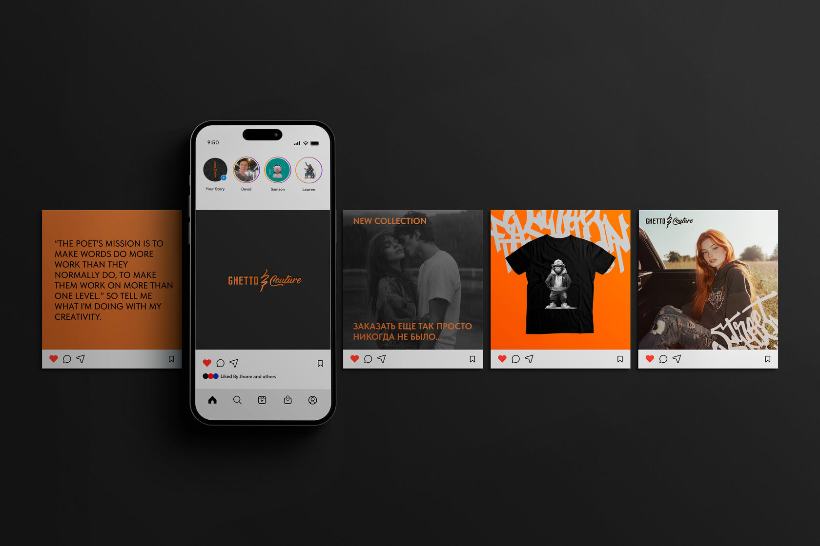 GHETTO and Couture — Изображение №13 — Брендинг на Dprofile