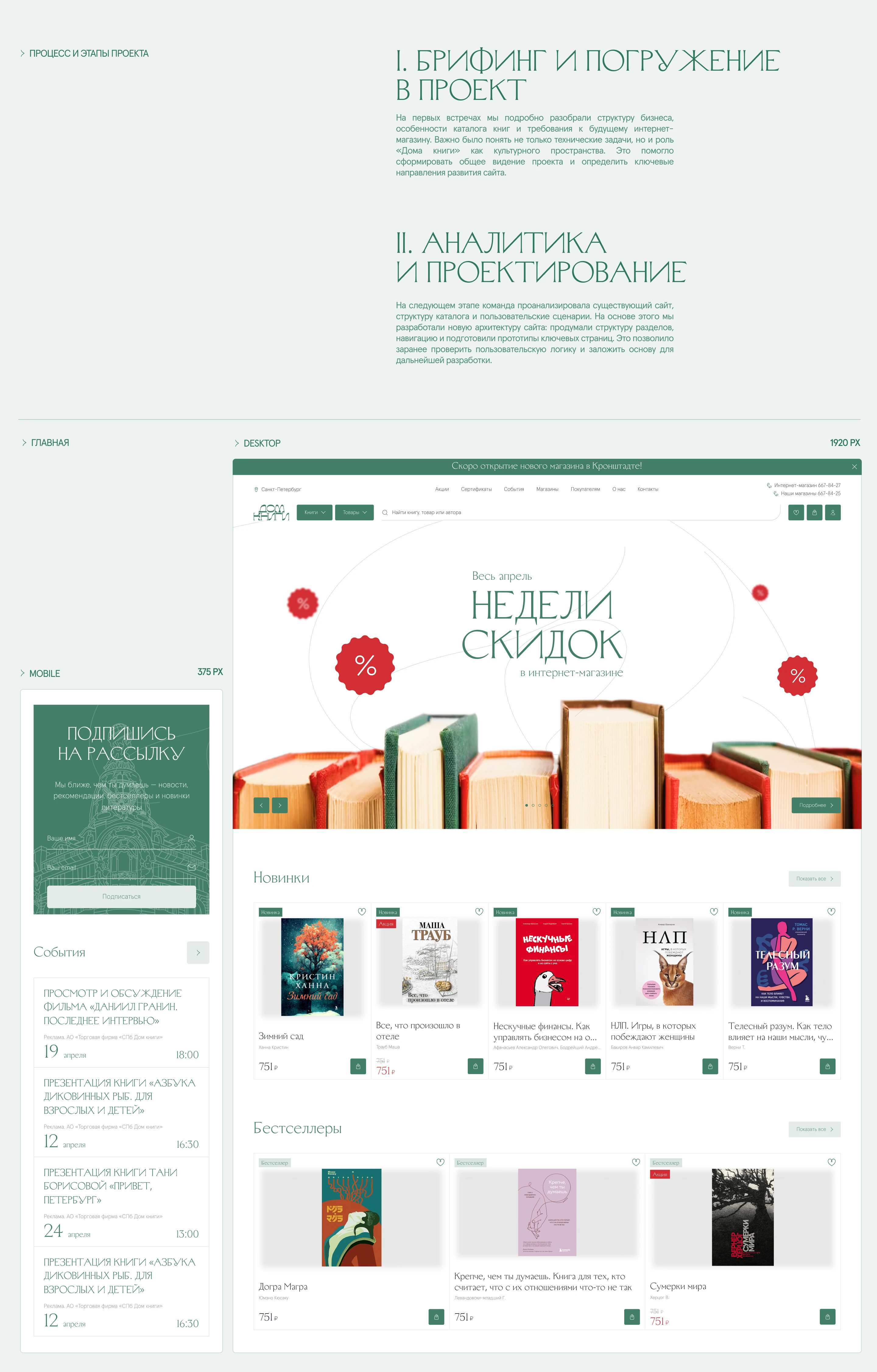 Книжный интернет-магазин «Дом книги» I E-commerce — Изображение №7 — Интерфейсы, Брендинг на Dprofile