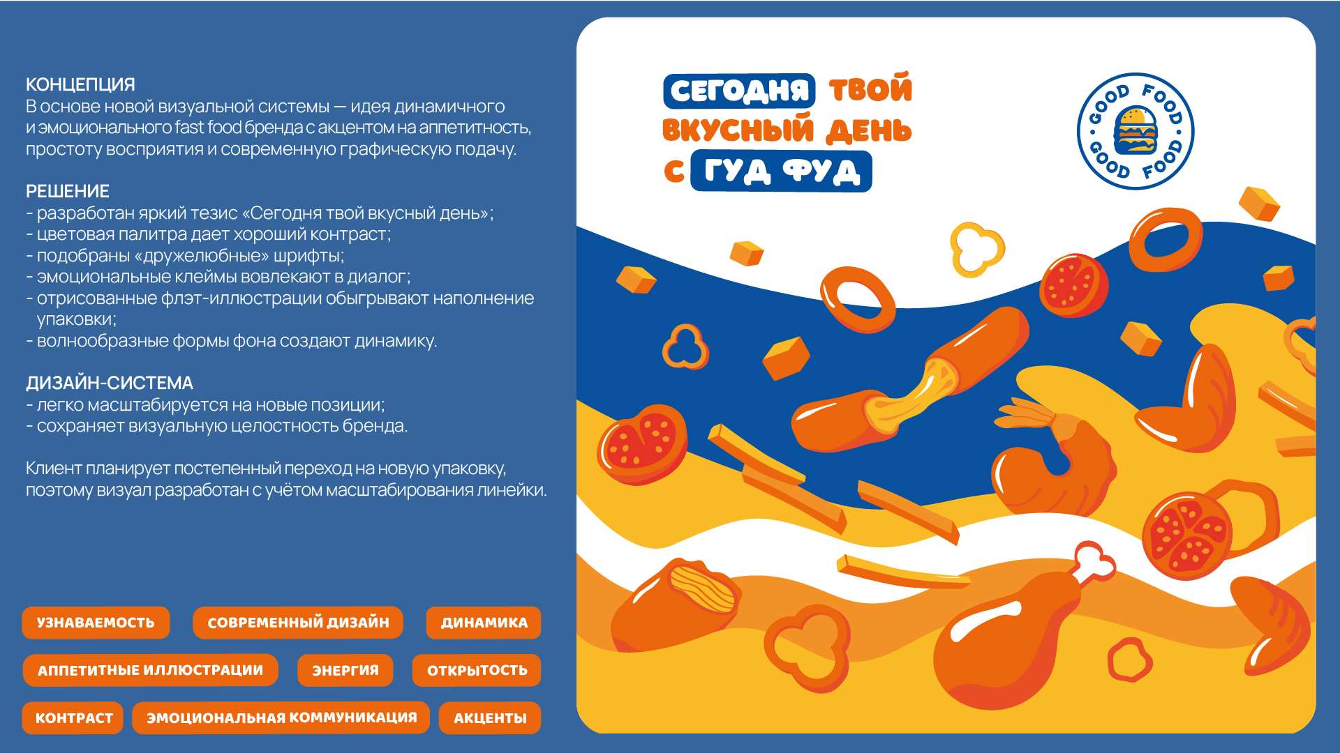 Редизайн упаковки для сети фаст-фуд — Изображение №5 — Брендинг, Иллюстрация на Dprofile