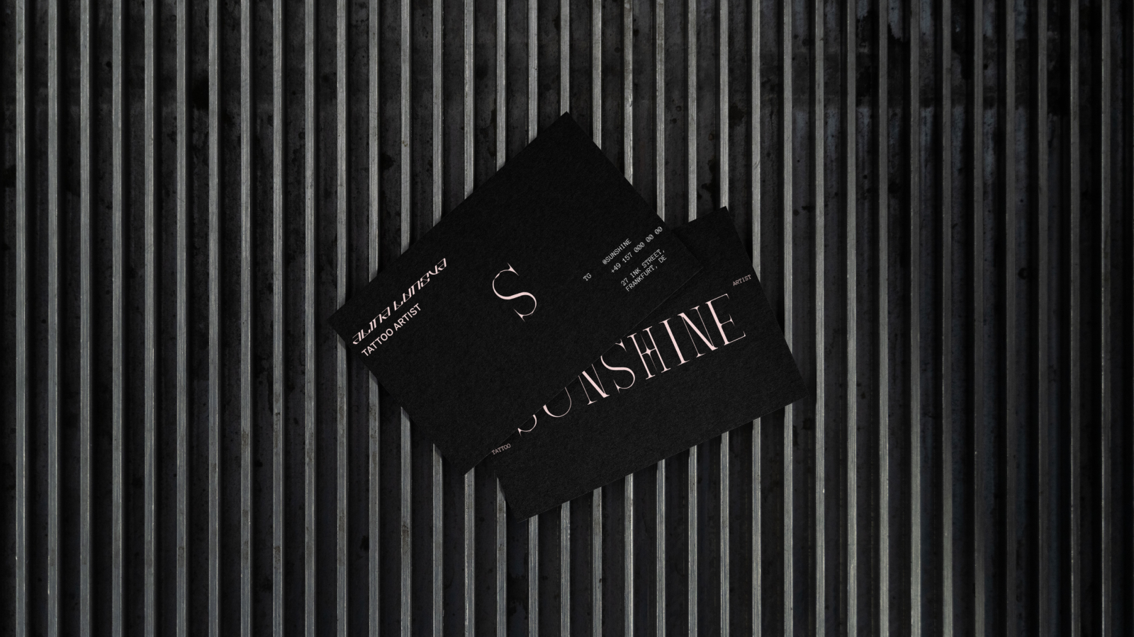 SUNSHINE  Визуальная айдентика для тату-мастера — Изображение №9 — Брендинг, Графика на Dprofile
