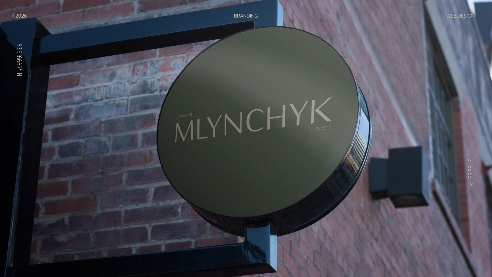 Mlynchyk — Айдентика и сайт архитектора — Изображение №1 — Интерфейсы, Брендинг на Dprofile