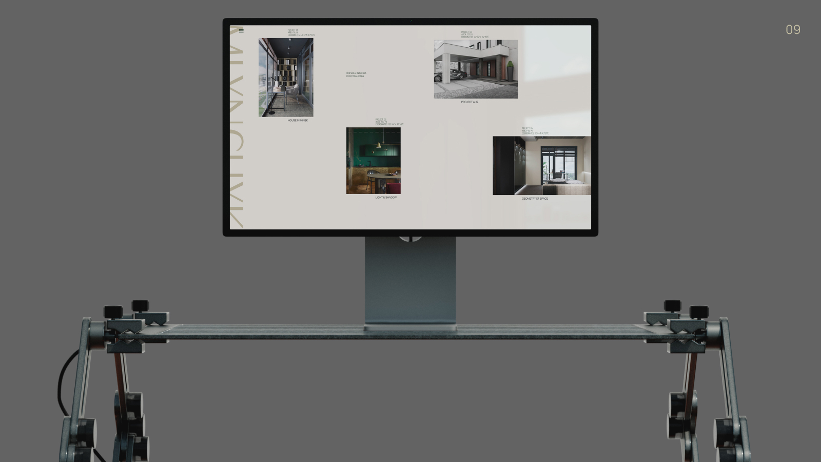 Mlynchyk — Айдентика и сайт архитектора — Изображение №10 — Интерфейсы, Брендинг на Dprofile