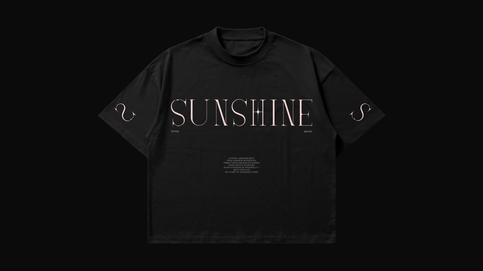 SUNSHINE  Визуальная айдентика для тату-мастера — Изображение №14 — Брендинг, Графика на Dprofile