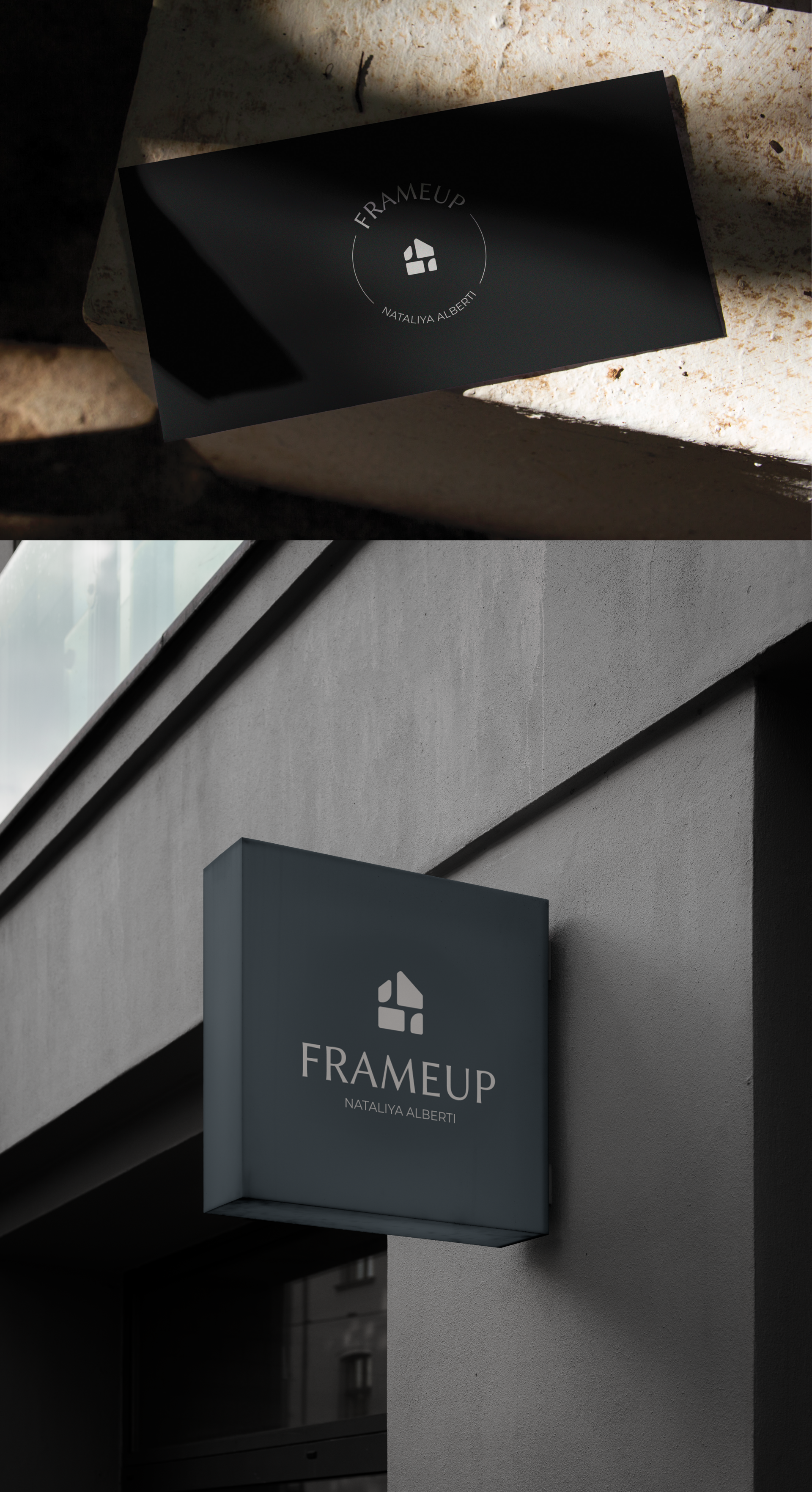 FRAMEUP | Логотип и фирменный стиль для проекта в Италии — Изображение №7 — Брендинг на Dprofile