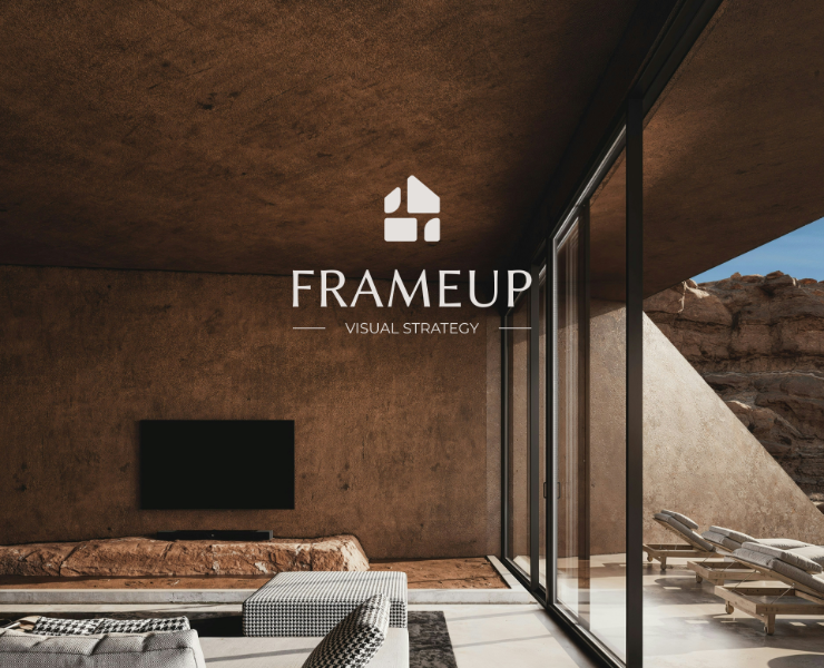 FRAMEUP | Логотип и фирменный стиль для проекта в Италии — Брендинг на Dprofile