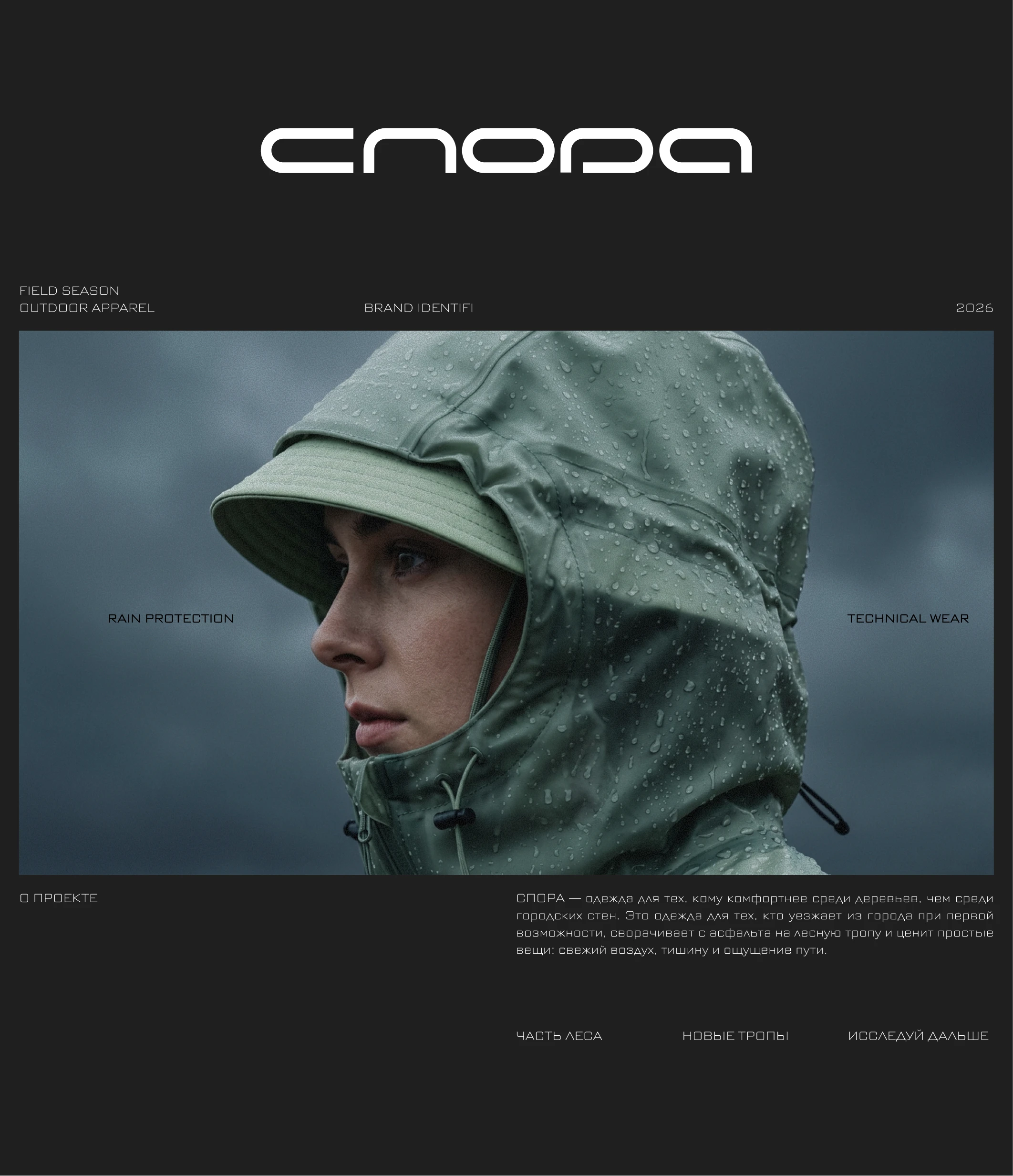 Бренд одежды СПОРА | Фирменный стиль | логотип — Изображение №1 — Брендинг на Dprofile
