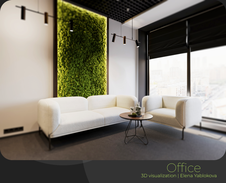 Office 3d visualization — 3D на Dprofile