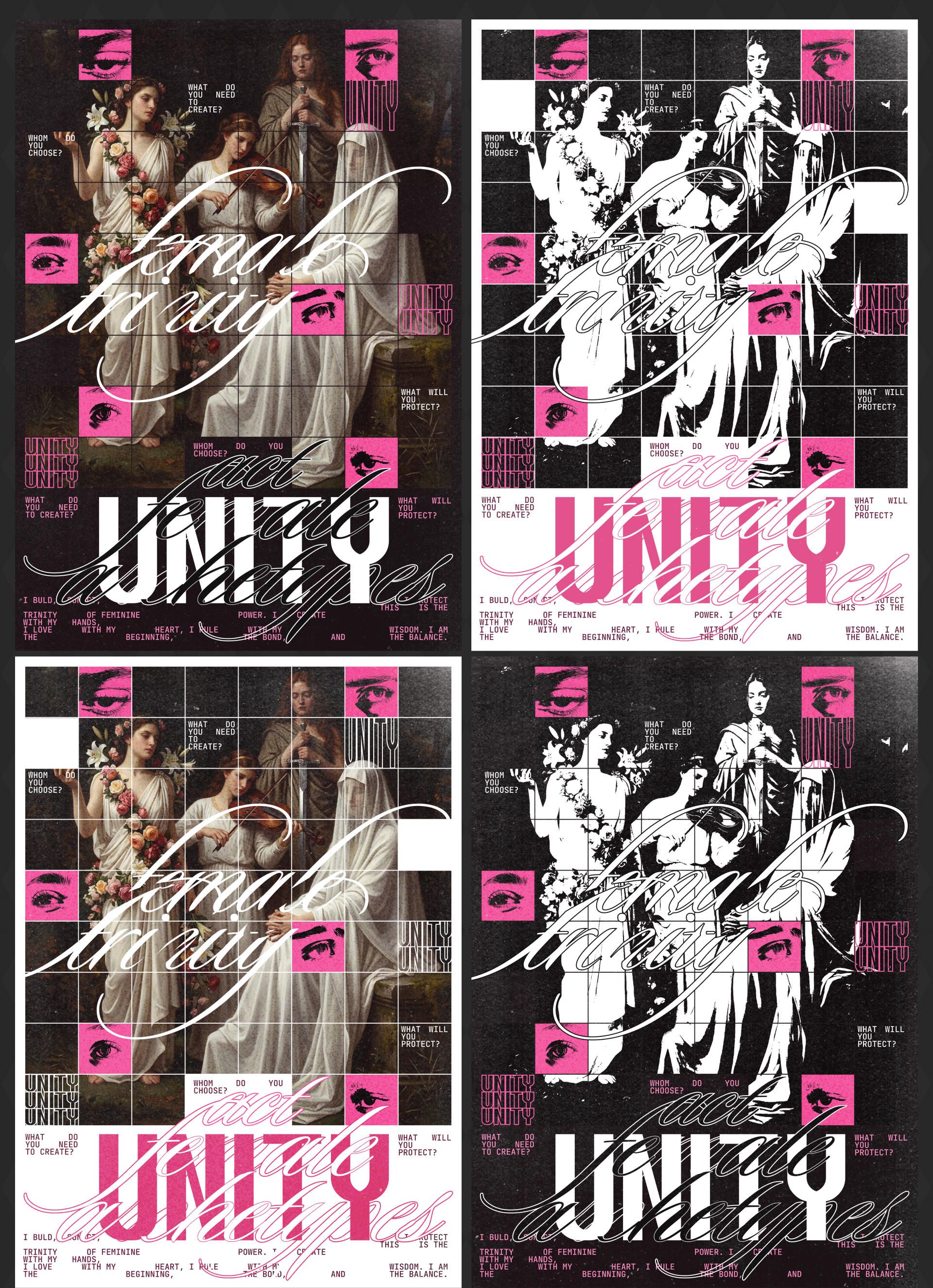POSTER COLLECTION | Female Archetypes — Изображение №16 — Графика на Dprofile
