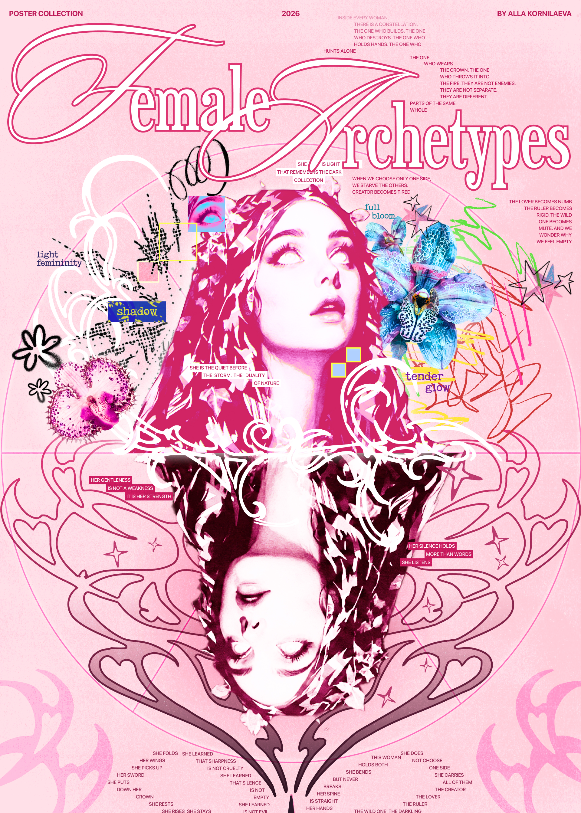 POSTER COLLECTION | Female Archetypes — Изображение №1 — Графика на Dprofile