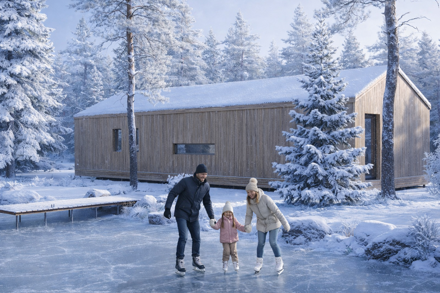 Современный дом на Алтае — Изображение №13 — Иллюстрация, 3D на Dprofile