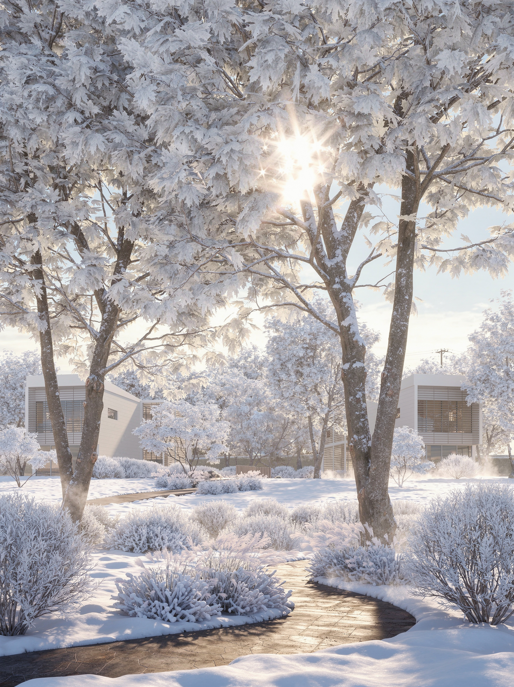 Ландшафт в двух сезонах — Изображение №3 — Иллюстрация, 3D на Dprofile