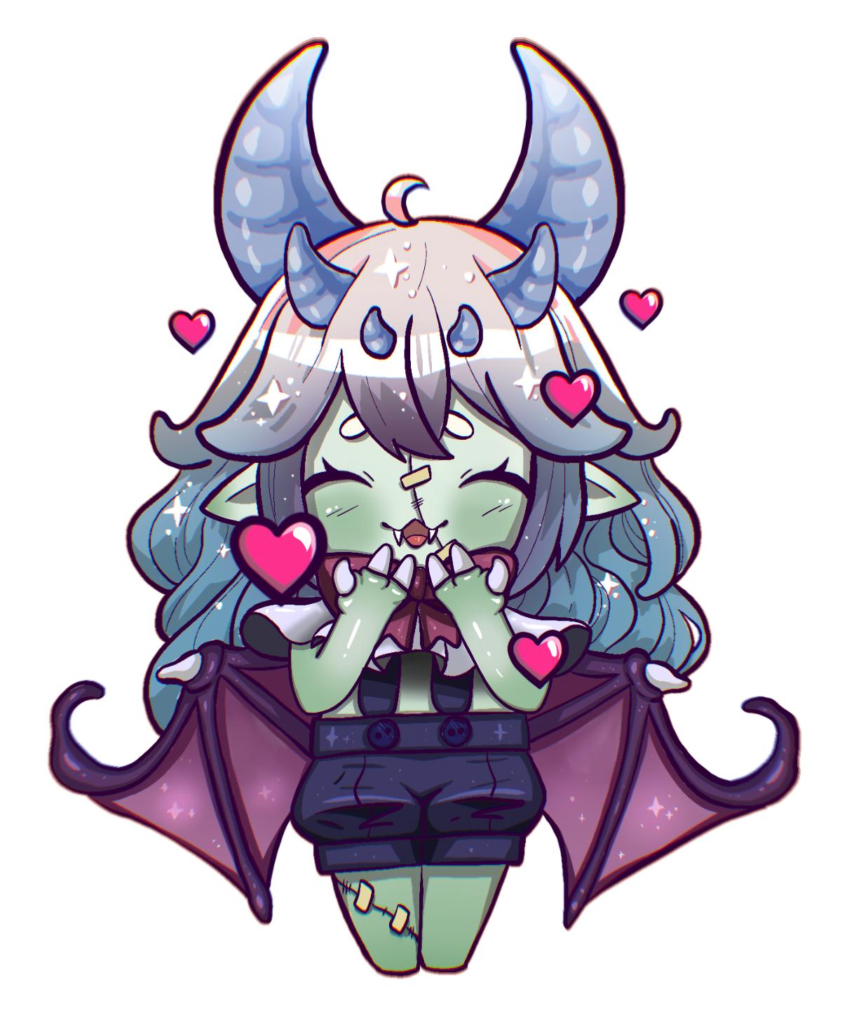 Telegram-stickers Devil — Изображение №2 — Иллюстрация на Dprofile