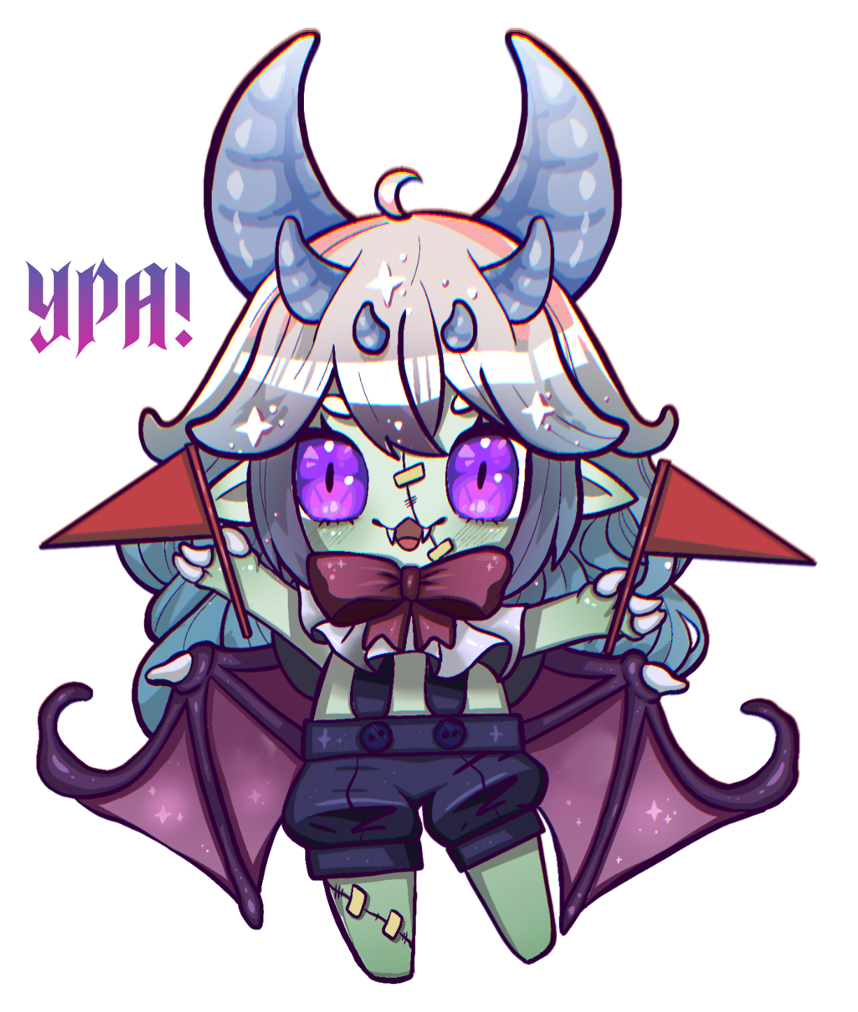 Telegram-stickers Devil — Изображение №3 — Иллюстрация на Dprofile