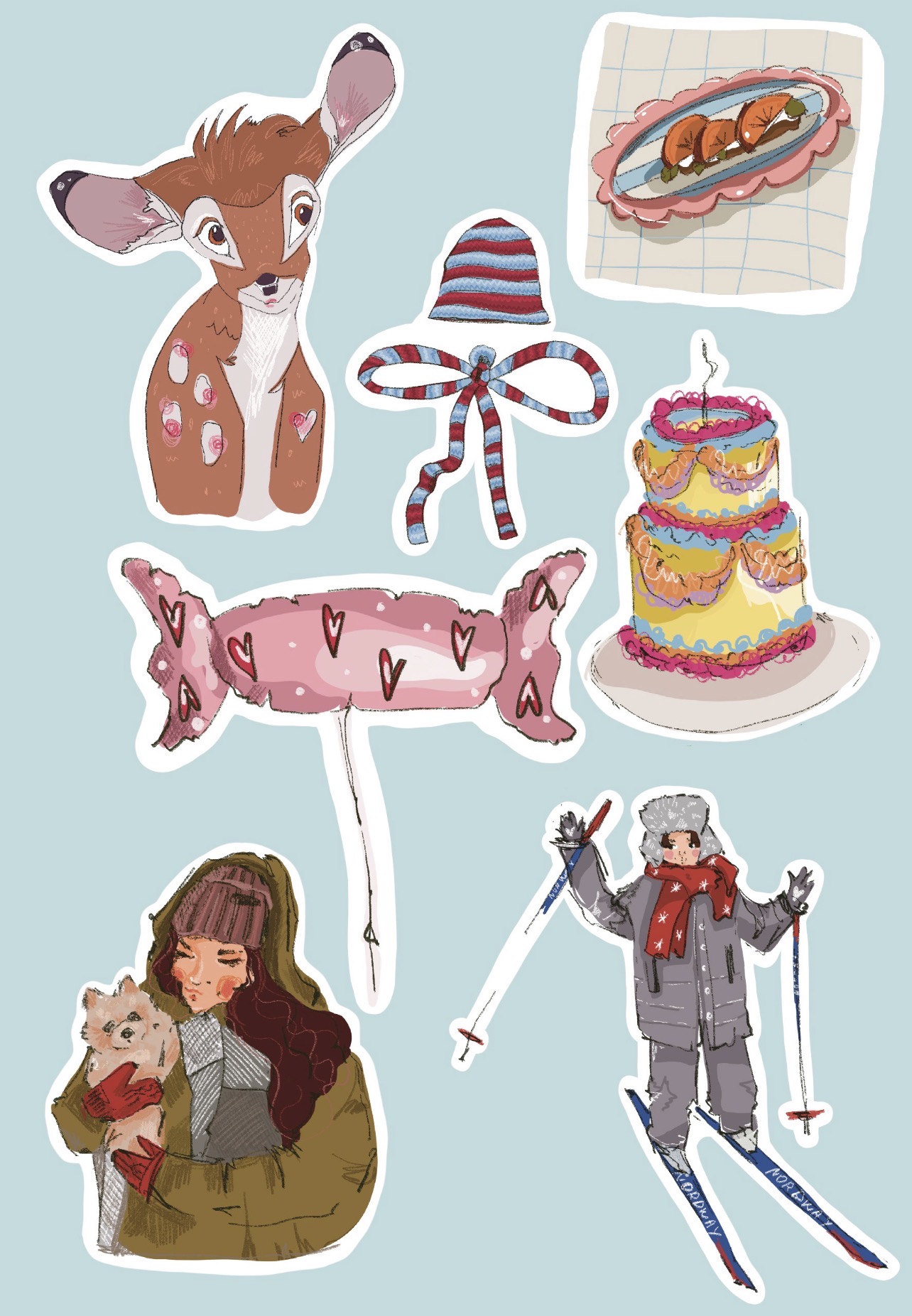 стикеры для личного бренда — Изображение №3 — Брендинг, Иллюстрация на Dprofile