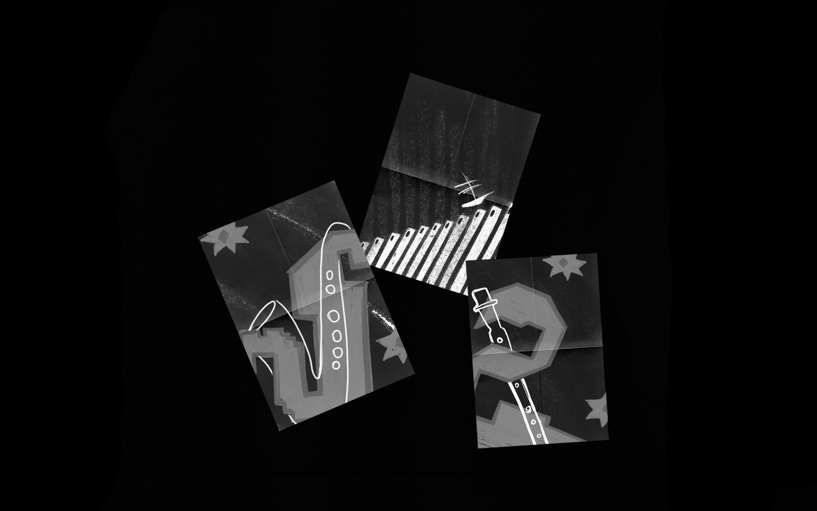 Серия плакатов «Армянский дудук, орган и саксофон» — Изображение №2 — Графика на Dprofile